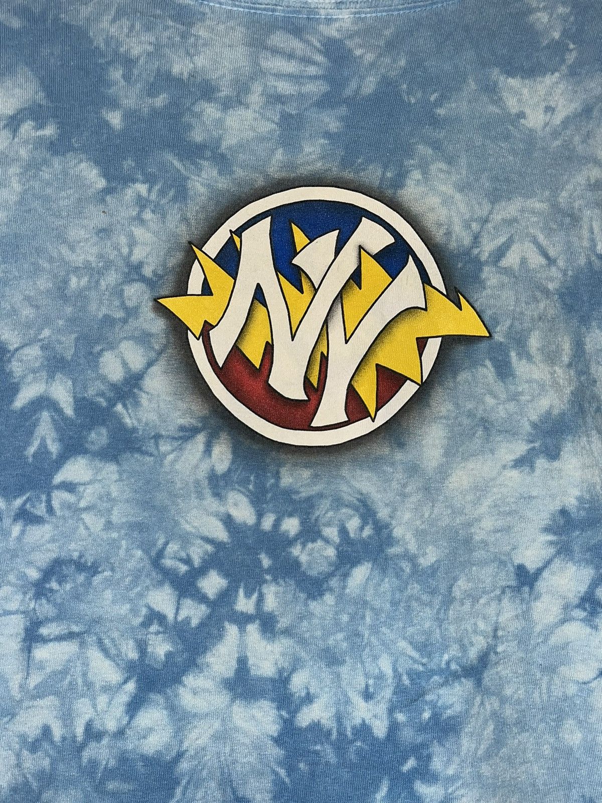 Vintage Crazy Y2K Faded Thrashed ERD Psychedelic Grateful Dead Tee Size US XL / EU 56 / 4 - 4 Thumbnail