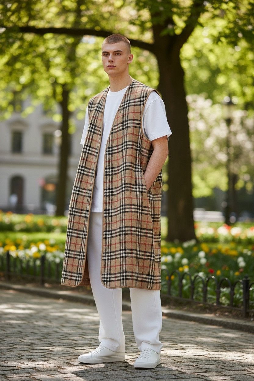 Burberry Burberry vintage 90s wool vest/trenchcoat lining add-on Size US L / EU 52-54 / 3 - 2 Thumbnail