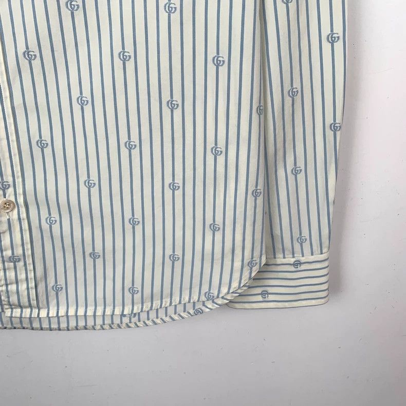 Gucci Gucci Size 37 Color block logo printed full-print striped Size US XS / EU 42 / 0 - 4 Thumbnail