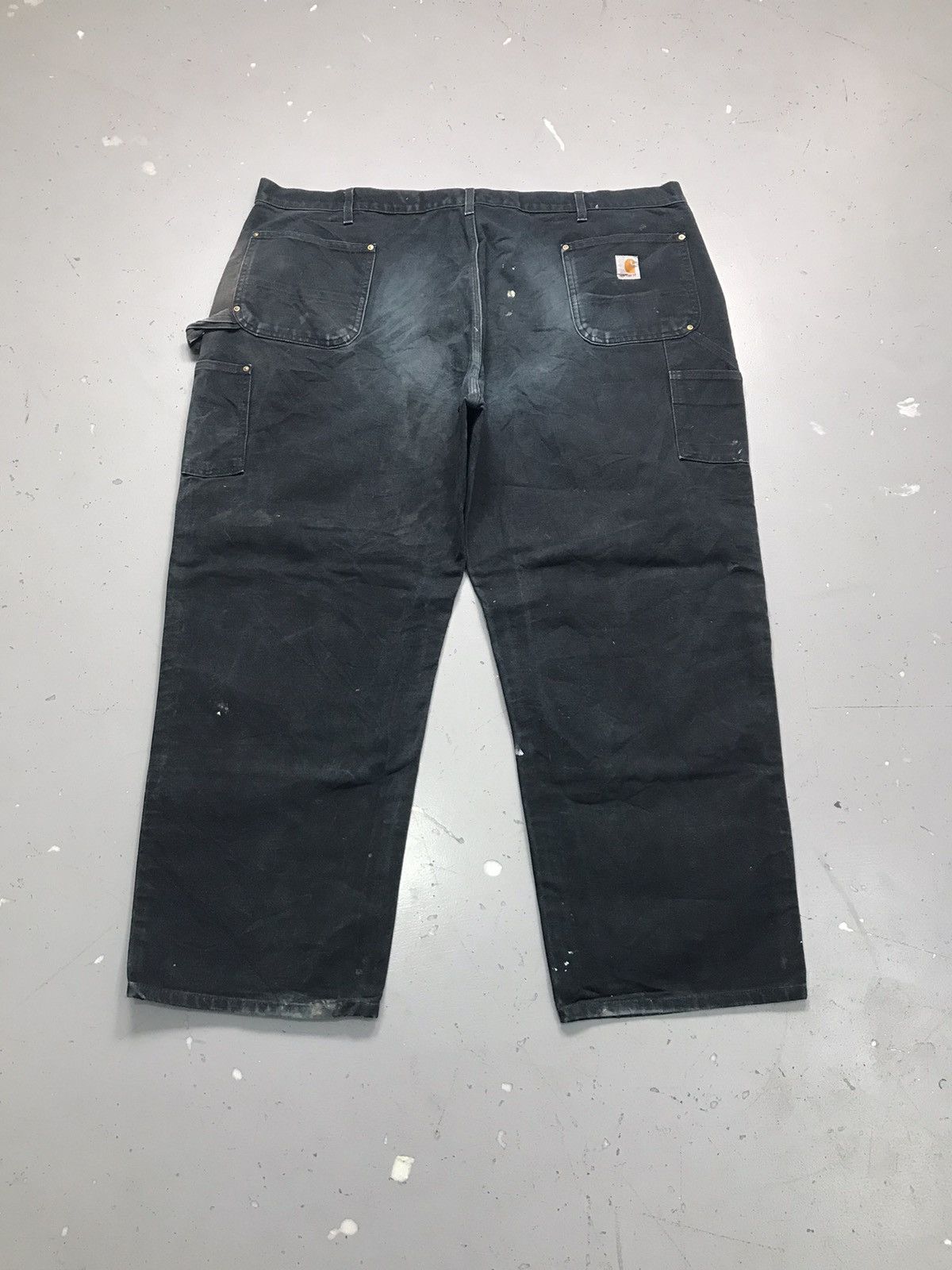 Carhartt Vintage Carhartt B01BLK double knee painted dusty denim48x29 Size US 44 / EU 60 - 2 Thumbnail