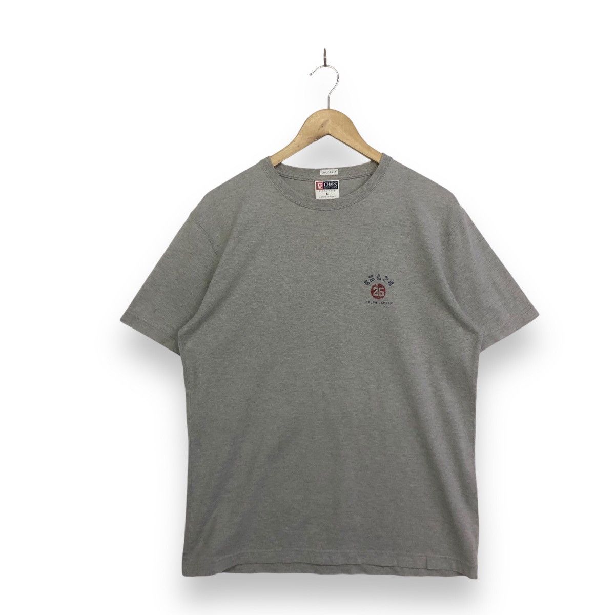 Chaps Ralph Lauren × Vintage Vintage Chaps Ralph Lauren 25 Flags Backhitt Tshirt Size US L / EU 52-54 / 3 - 2 Thumbnail