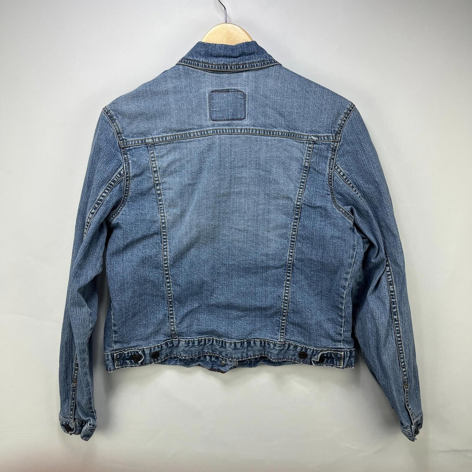 Levi's Vintage Y2K Levis Denim Jacket Womens Large Size L / US 10 / IT 46 - 8 Thumbnail