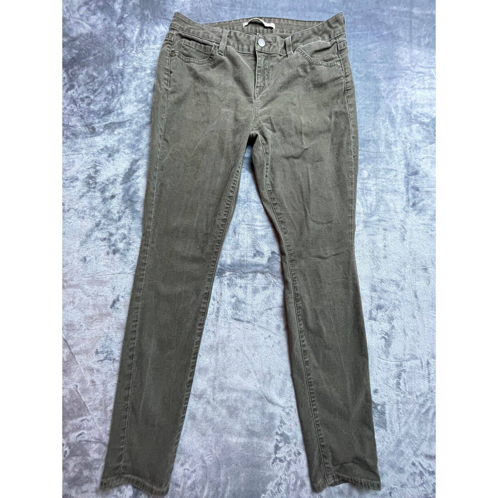 Vince Vince Jeans Womens 30 Green Denim Made in USA Slim Size 30" / US 8 / IT 44 - 1 Thumbnail