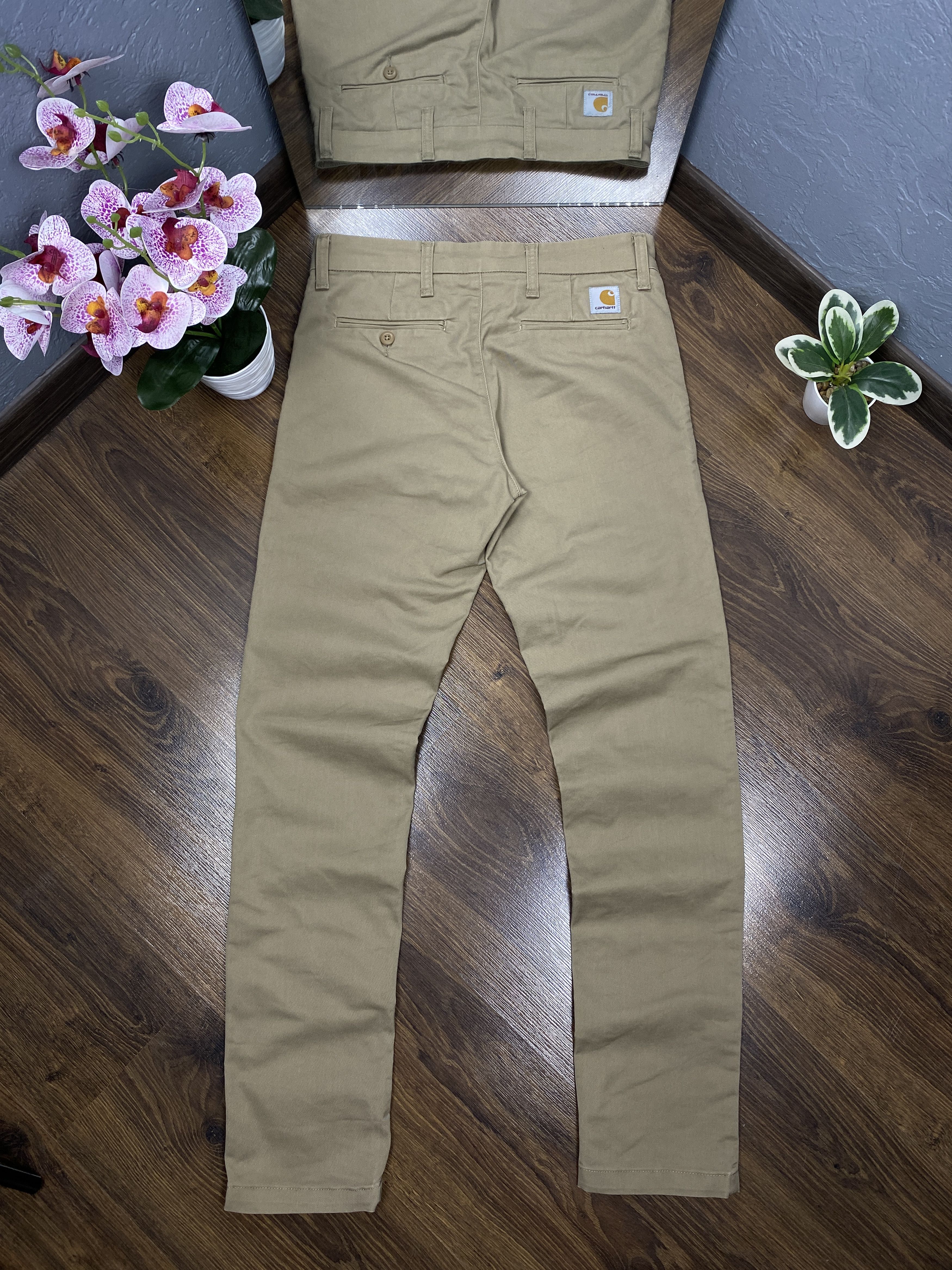 Carhartt Wip × Vintage Carhartt WIP Vintage Mens Sid Chino Pants Size US 29 - 1 Thumbnail