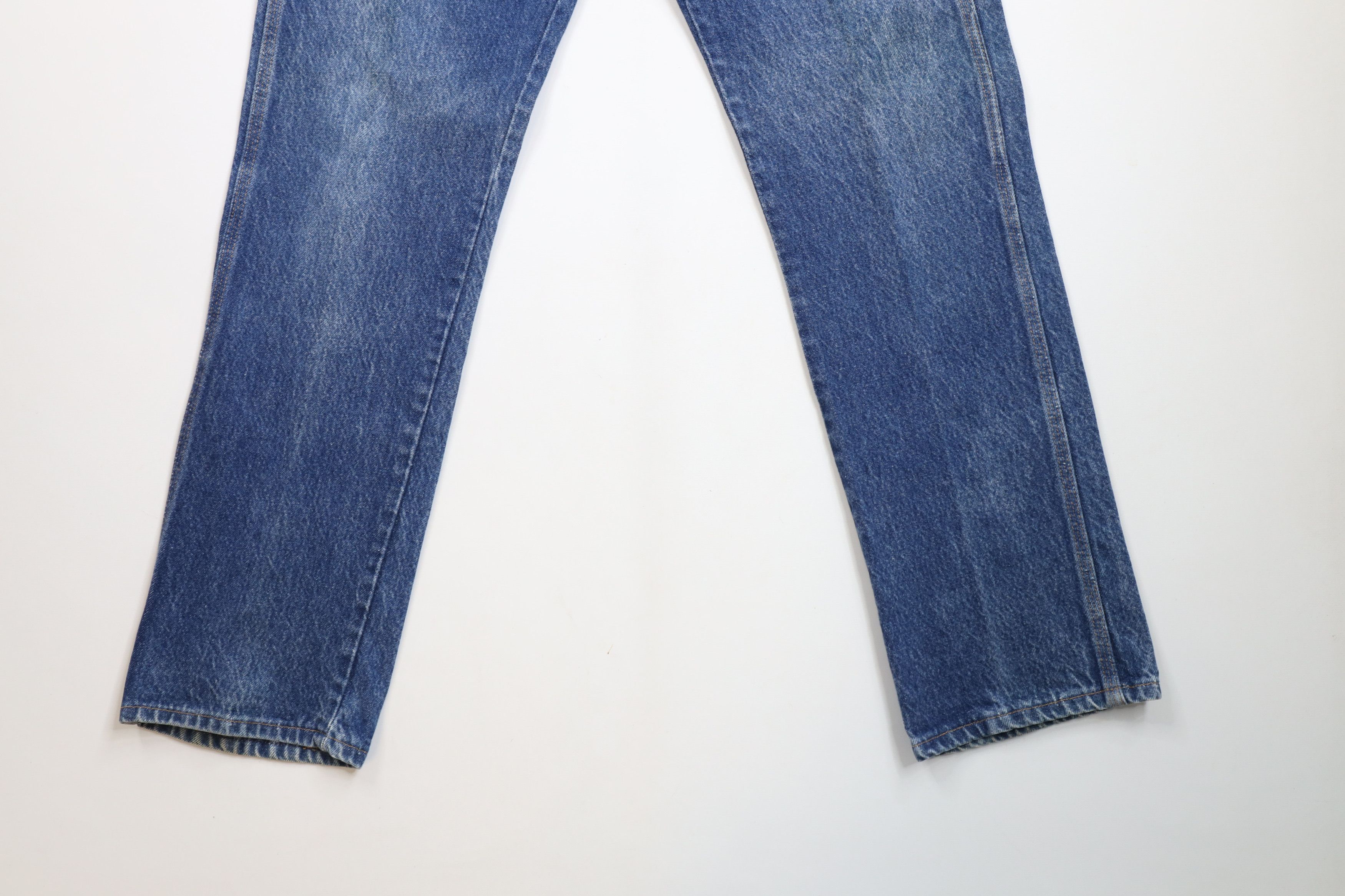 Vintage × Wrangler Vintage 90s Wrangler Leg Denim Jeans Blue Cotton USA Size US 34 / EU 50 - 4 Thumbnail