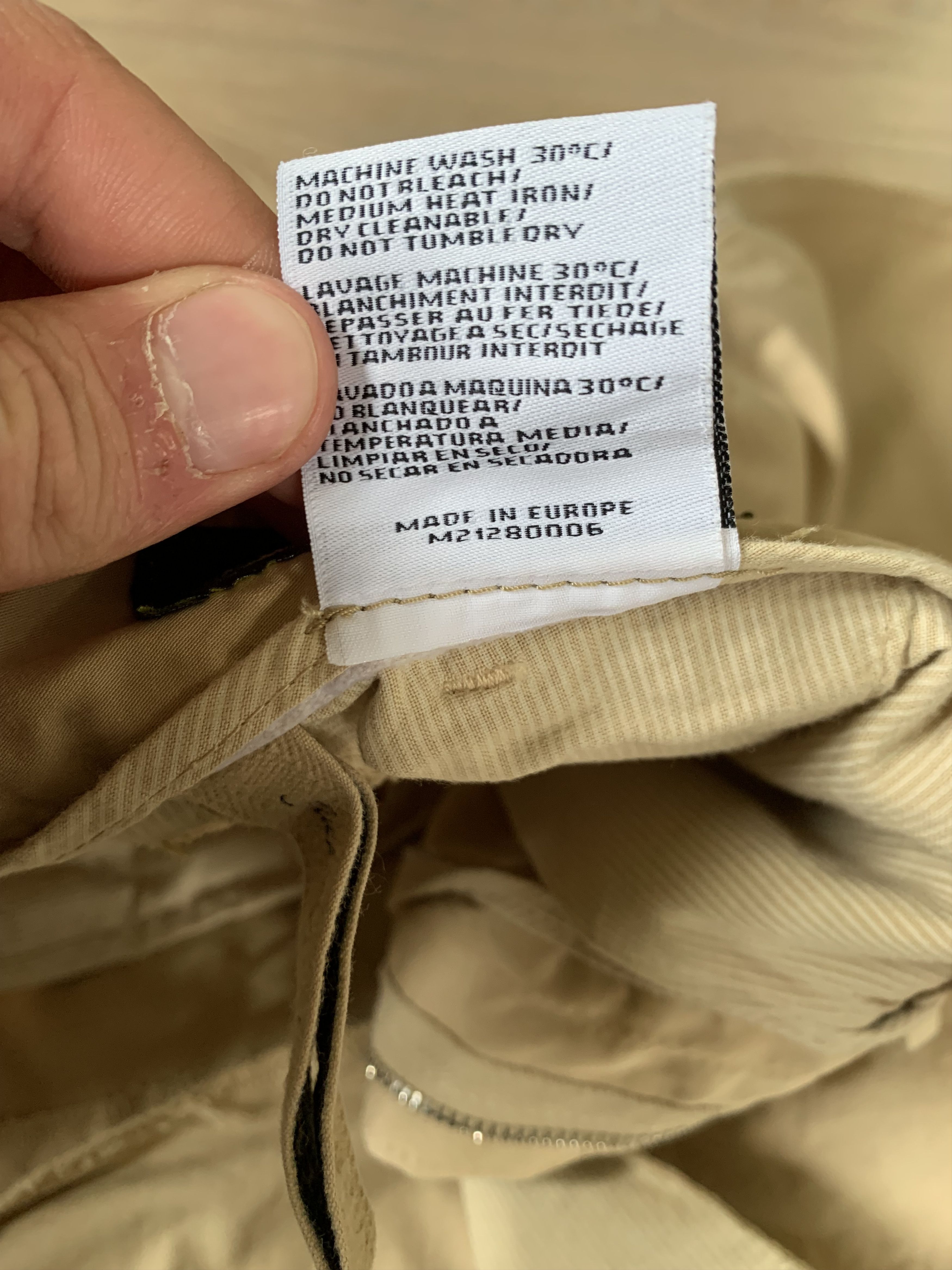 Designer × Hackett Hackett London Men's Casual Cotton Pants Size US 32 / EU 48 - 9 Thumbnail