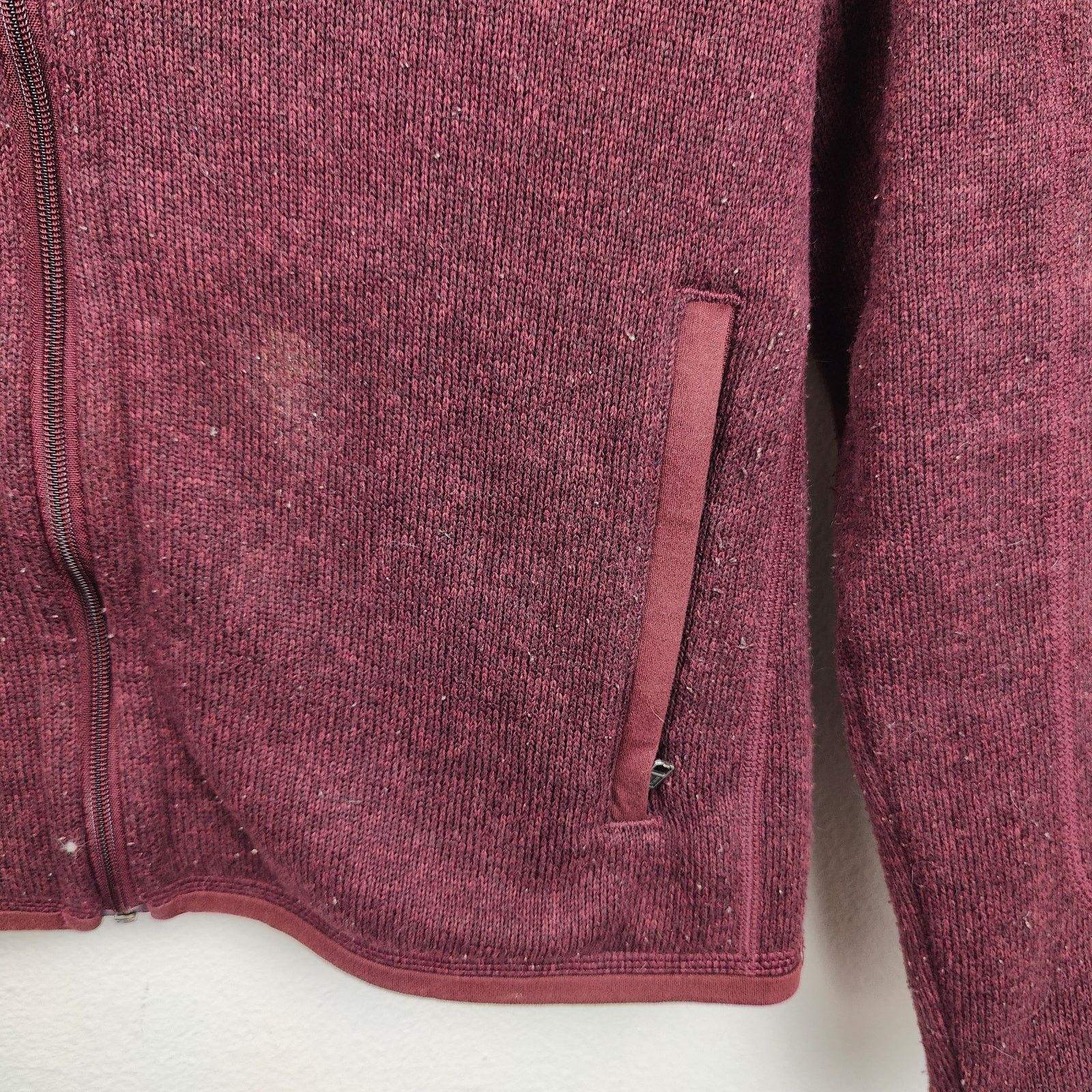 Patagonia Patagonia Better Sweater Womens Small Burgundy Size S / US 4 / IT 40 - 4 Thumbnail