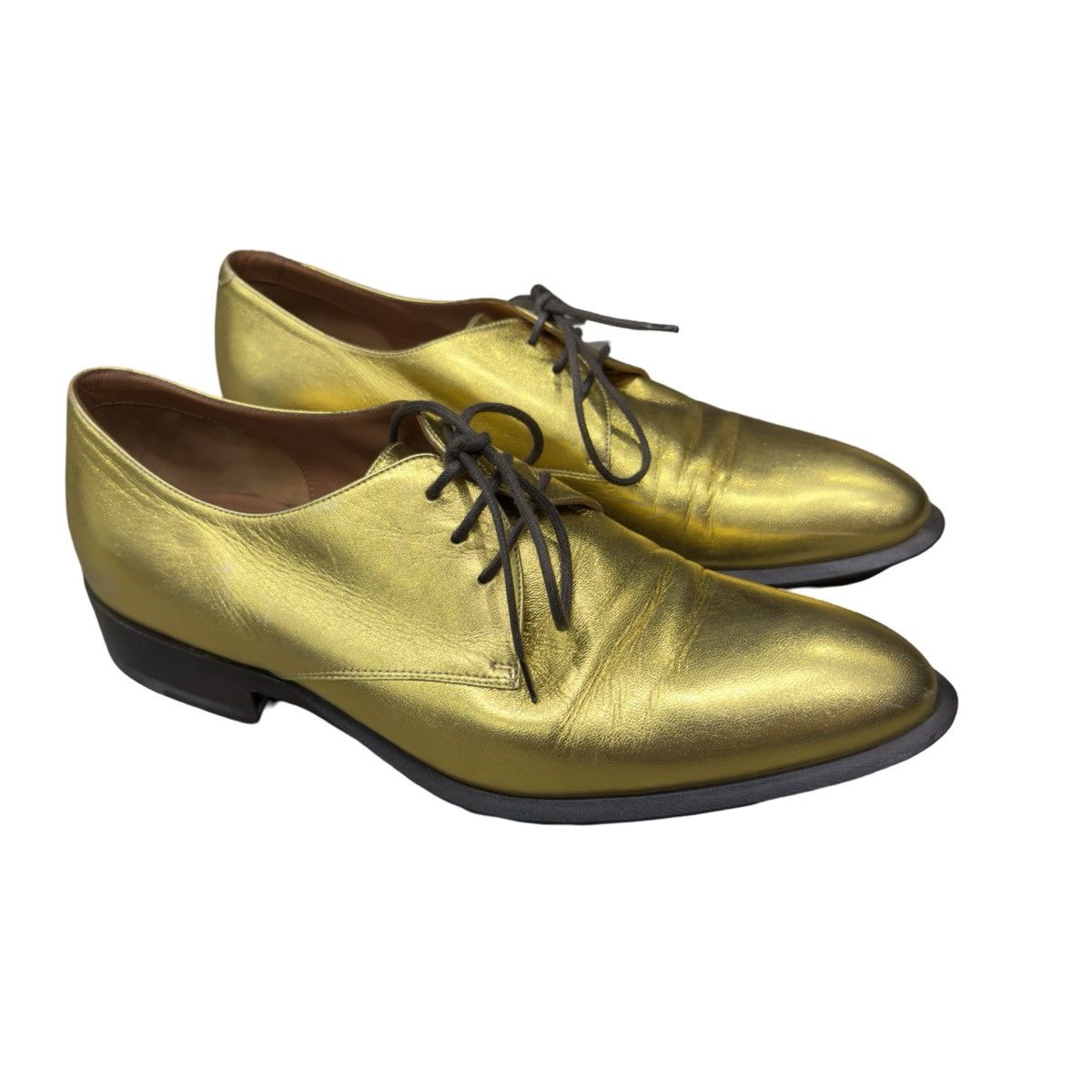 Celine Phoebe Philo Celine Paris Calf Skin Leather Lace Up Derby Size US 8 / EU 41 - 6 Thumbnail