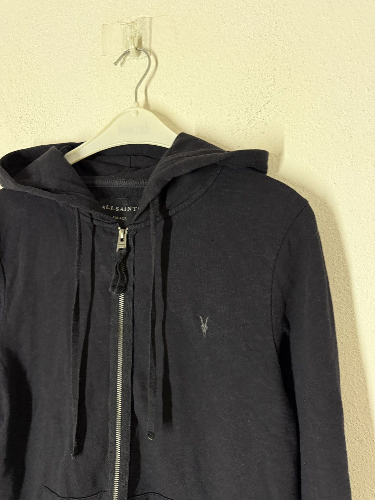 Allsaints Allsaints Zip Hoodie Navy Size US S / EU 44-46 / 1 - 3 Thumbnail