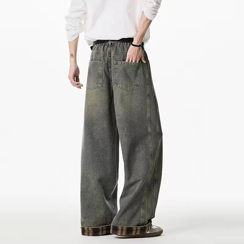 Other Yellow Mud Oversized wide leg jeans Size US 32 / EU 48 - 2 Thumbnail