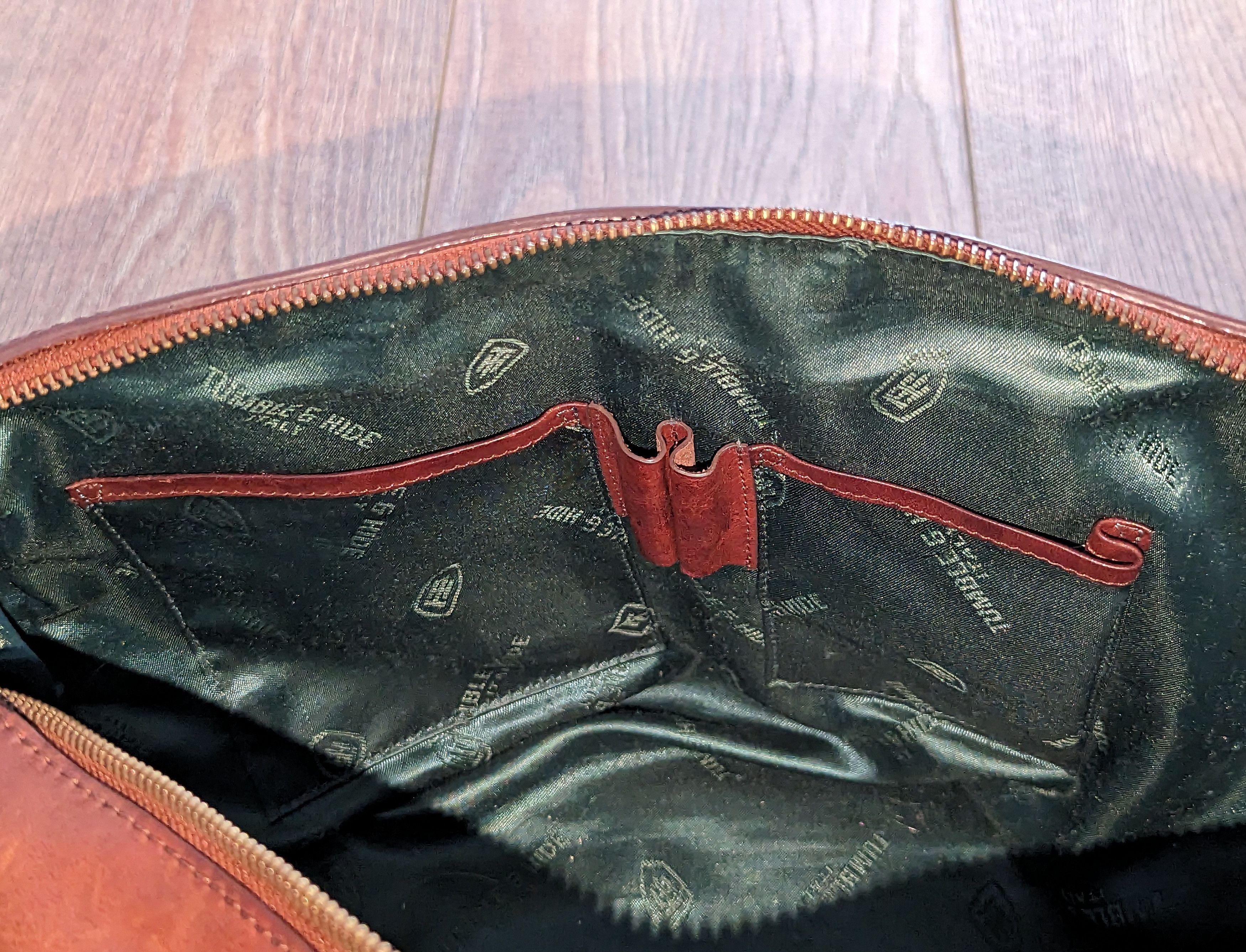 Genuine Leather Tumble & Hide Bag Genuine Italian Vegetable Tanned Leather Size ONE SIZE - 14 Thumbnail