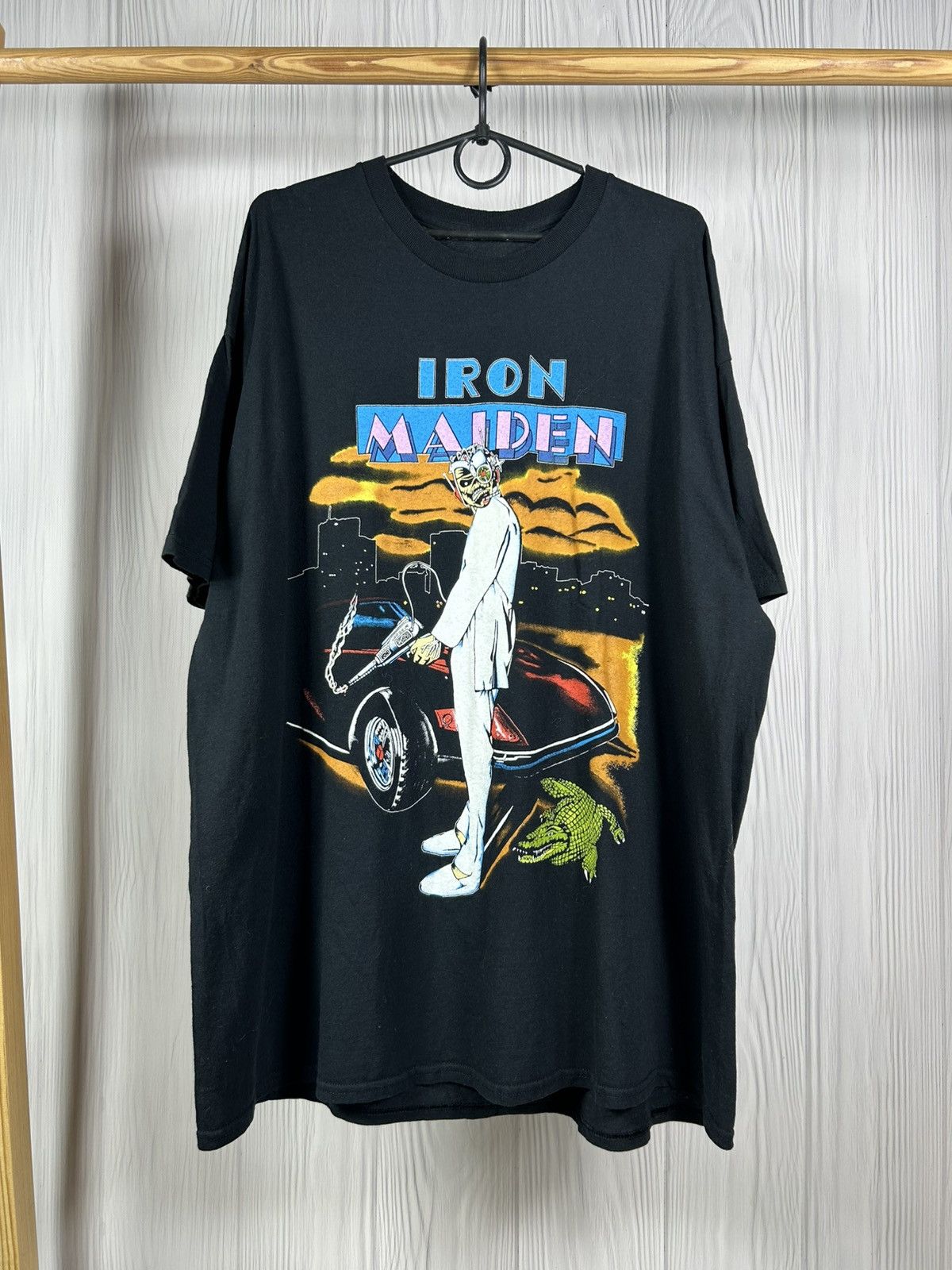 Band Tees Vintage Style Iron Maiden Vice is Nice Band T-Shirt Size L Size US L / EU 52-54 / 3 - 1 Thumbnail