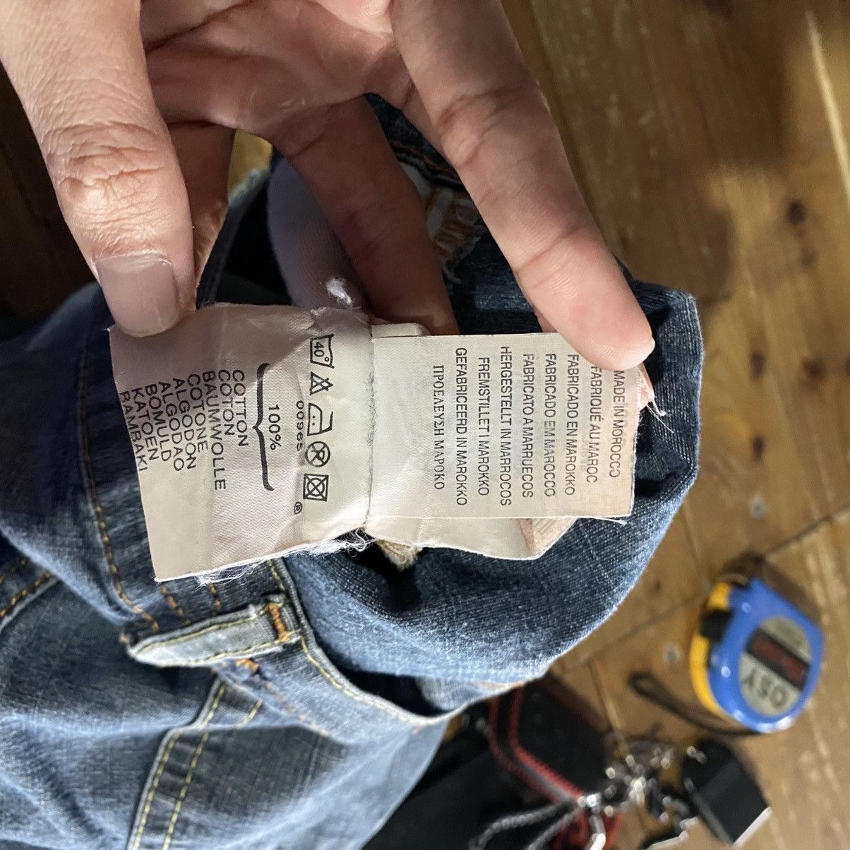 Gotcha SALES🔥Vintage Gotcha Washed Blue Loose 950 Rinse Jeans Pants Size US 36 / EU 52 - 20 Thumbnail