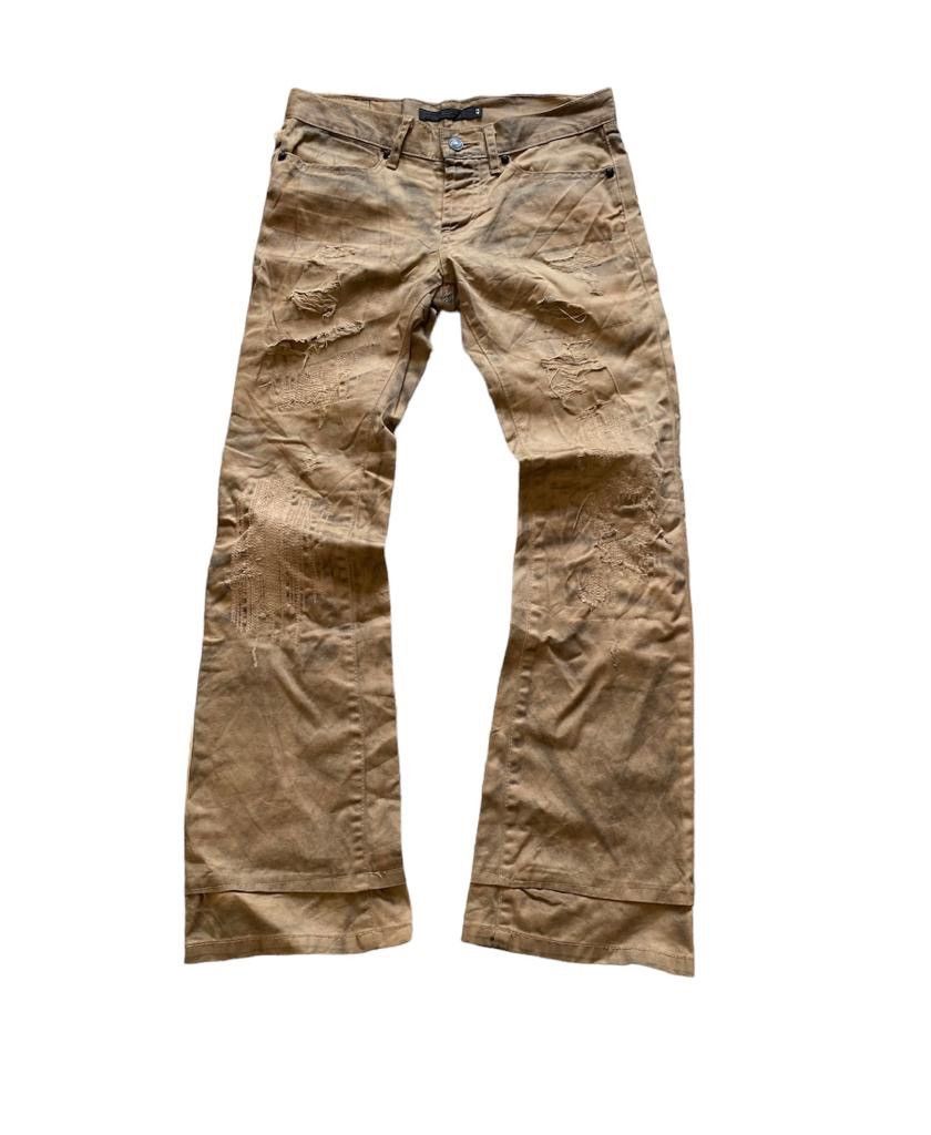 GOSTAR DE FUGA Fuga distressed flared pants Size US 29 - 11 Thumbnail