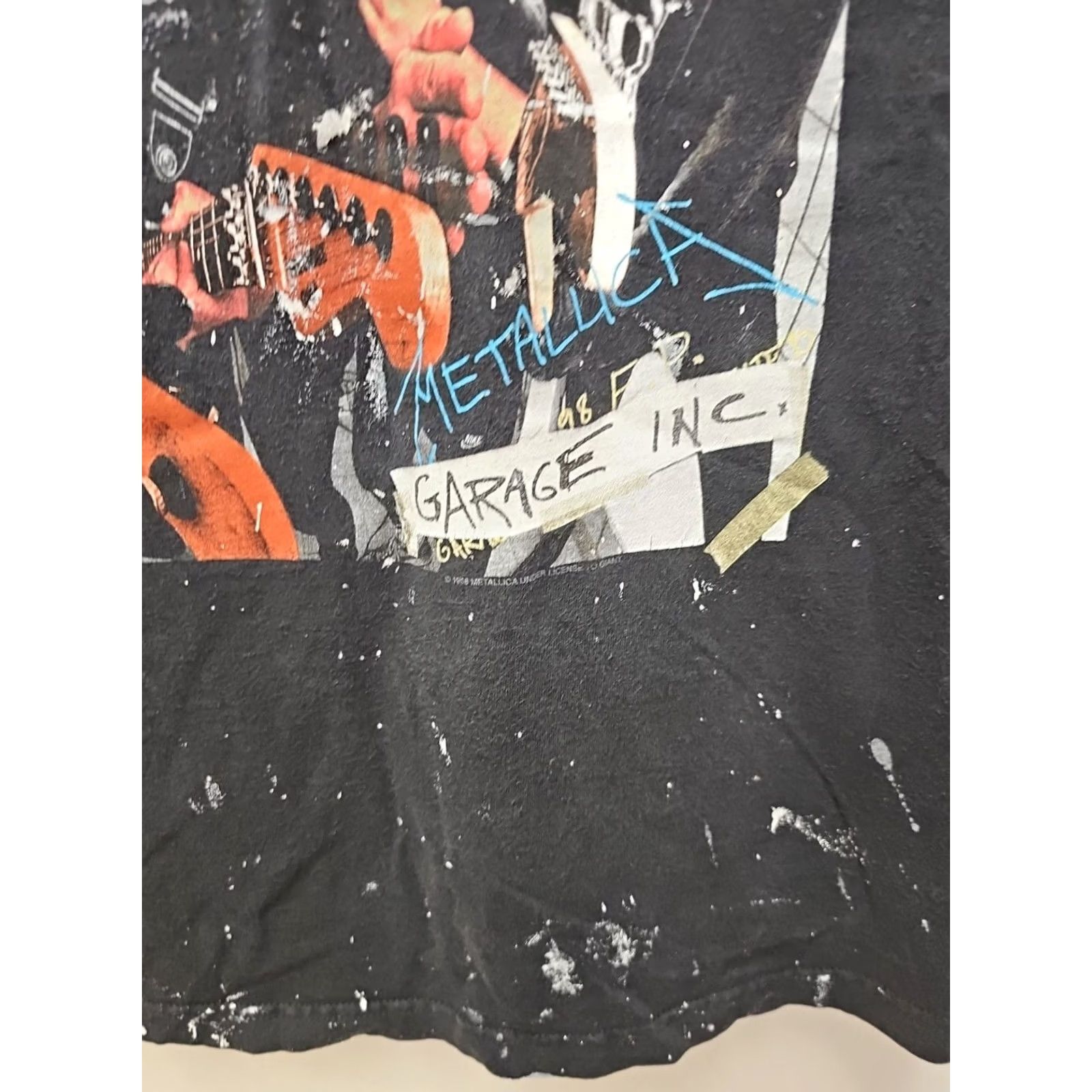 Garage VINTAGE Metallica Shirt Mens Larg Black 2000 Garage Inc Band Large Shirt Mens Black 2000s Size US L / EU 52-54 / 3 - 4 Thumbnail