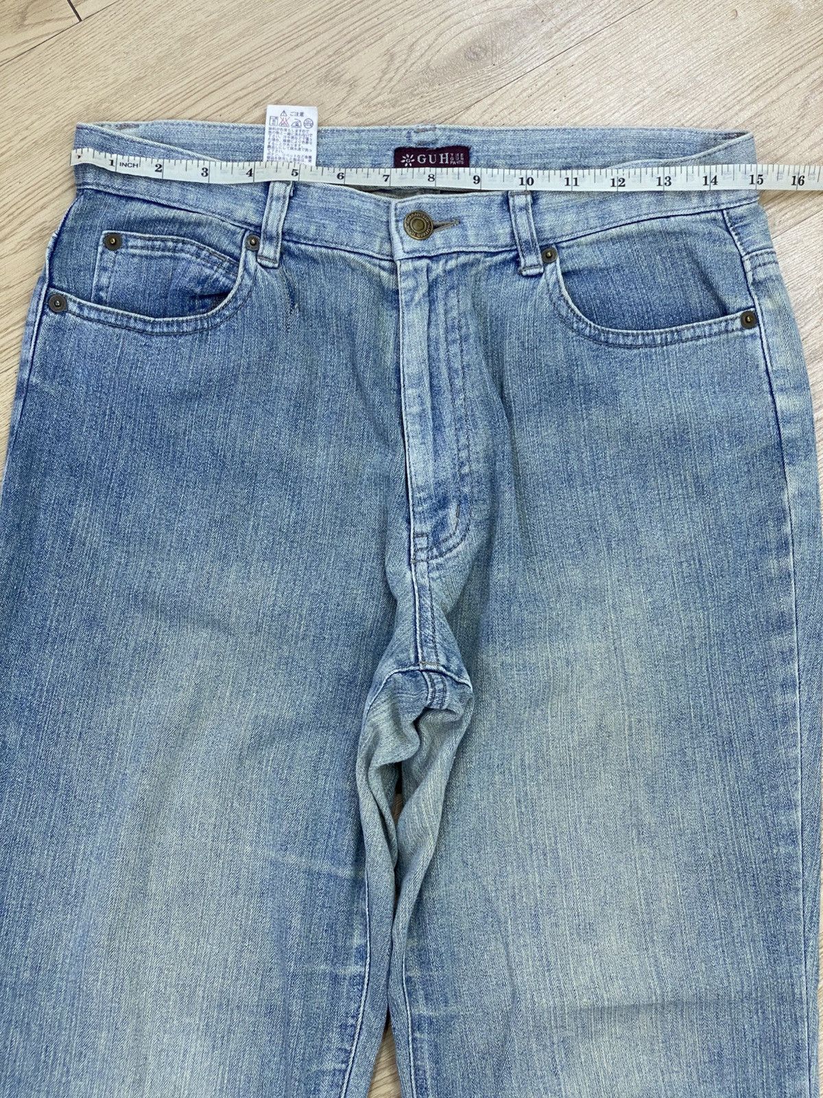 Japanese Brand Japanese Brand Faded Wash Loose Style Jeans Size US 30 / EU 46 - 7 Thumbnail