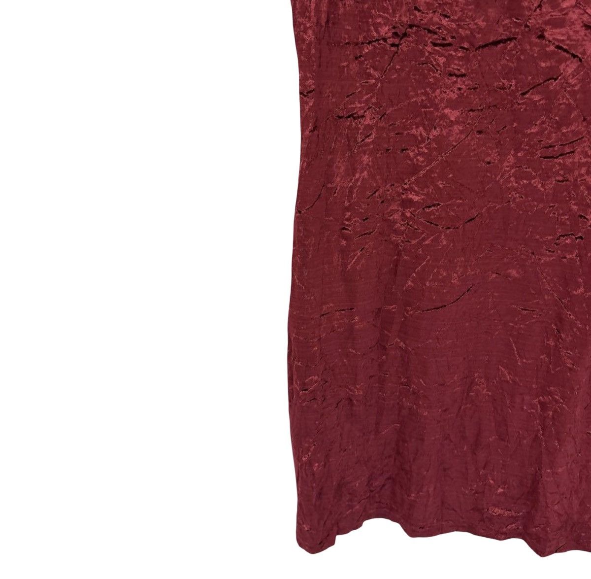 Other Etam French Lingerie Burgundy Crushed Velvet Camisole Dress Size M / US 6-8 / IT 42-44 - 5 Thumbnail
