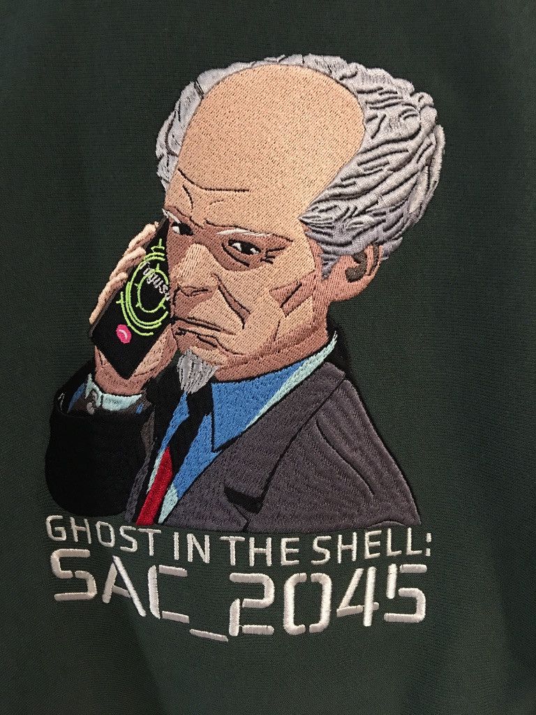 Japanese Brand 2021 AOI Industry x Ghost in the Shell SAC_2045 Hoodie Size US XL / EU 56 / 4 - 2 Thumbnail