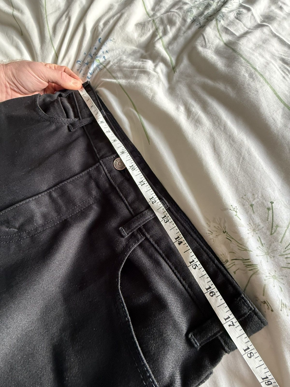 Celine Celine Neo pure black skinny jeans 32 Hedi Slimane grail Size US 32 / EU 48 - 6 Thumbnail