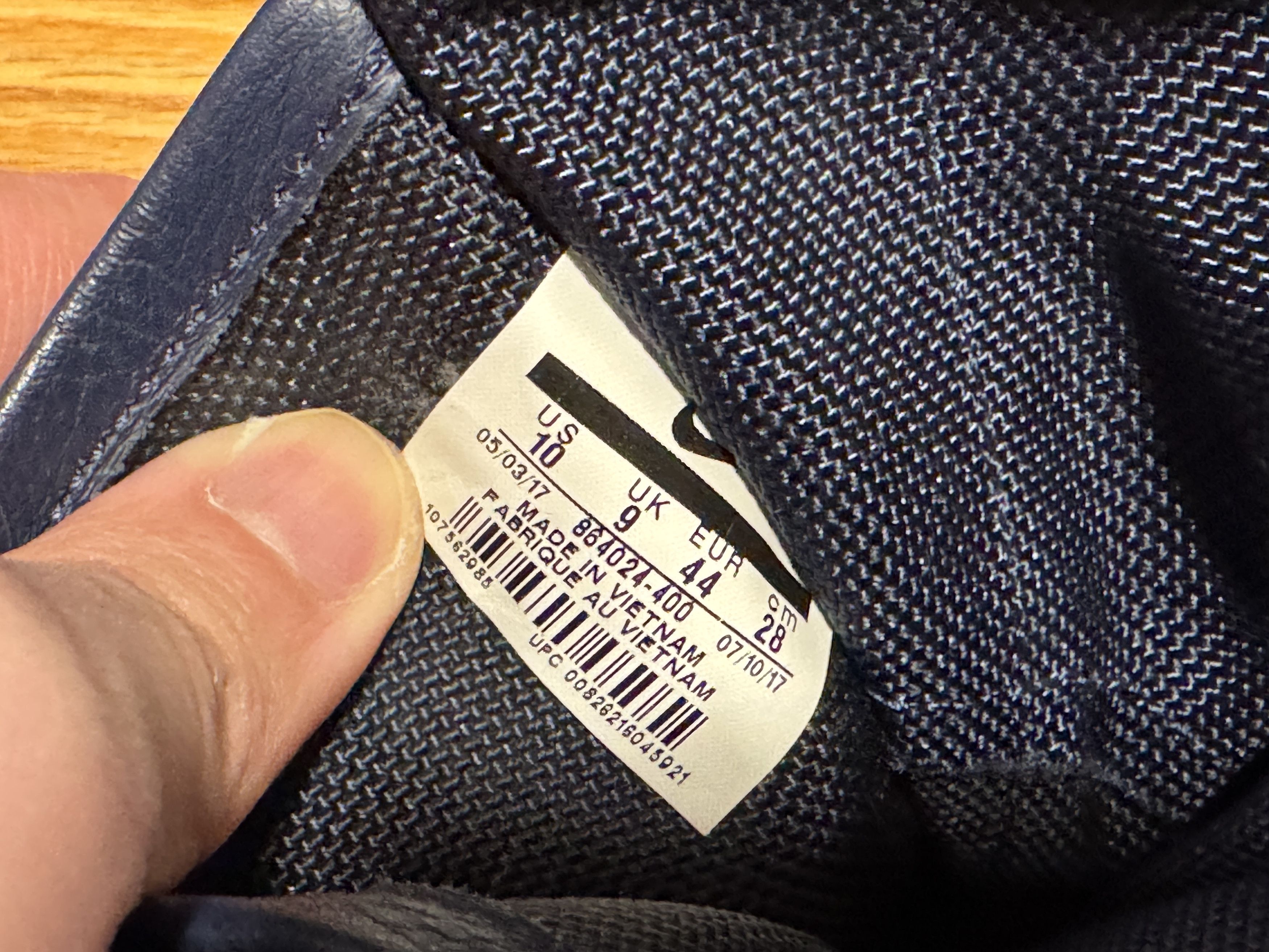 Nike Nike SF AF1 Midnight Navy Size US 10 / EU 43 - 6 Thumbnail