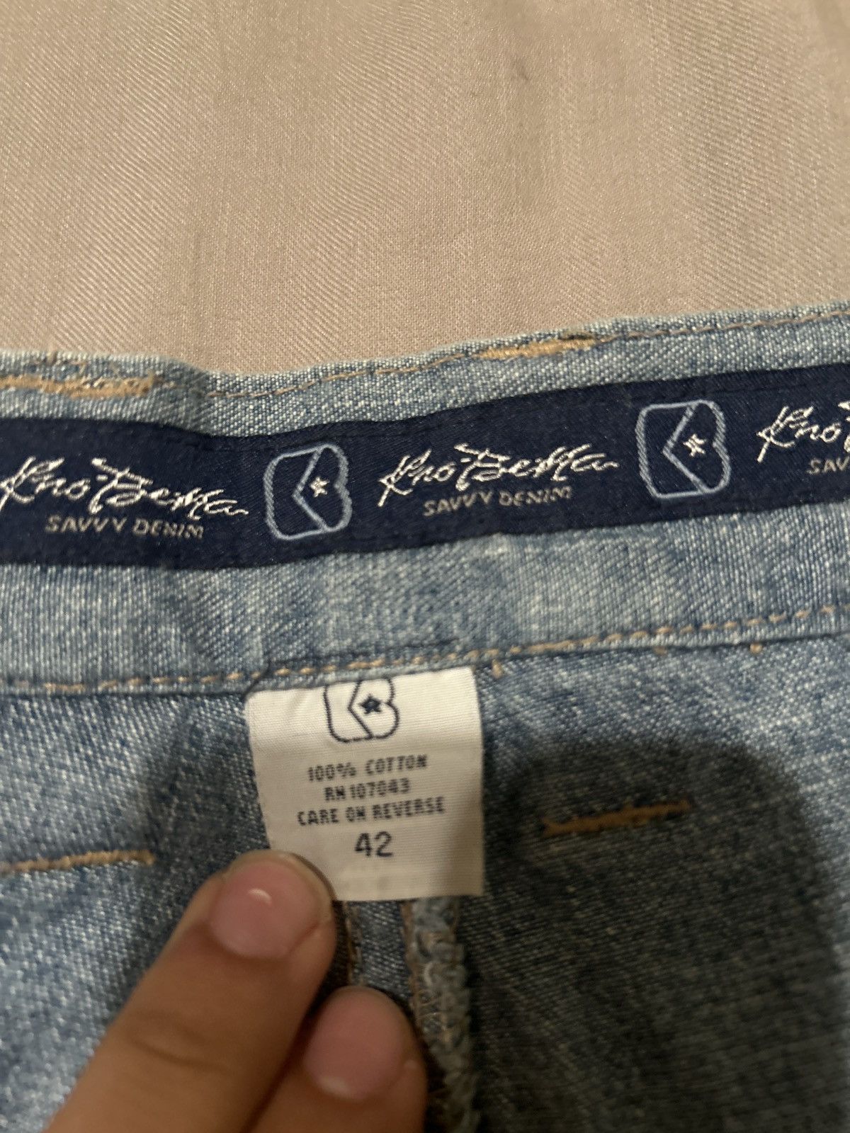 Other Vintage baggy Kno Betta Jeans Size US 42 / EU 58 - 5 Thumbnail