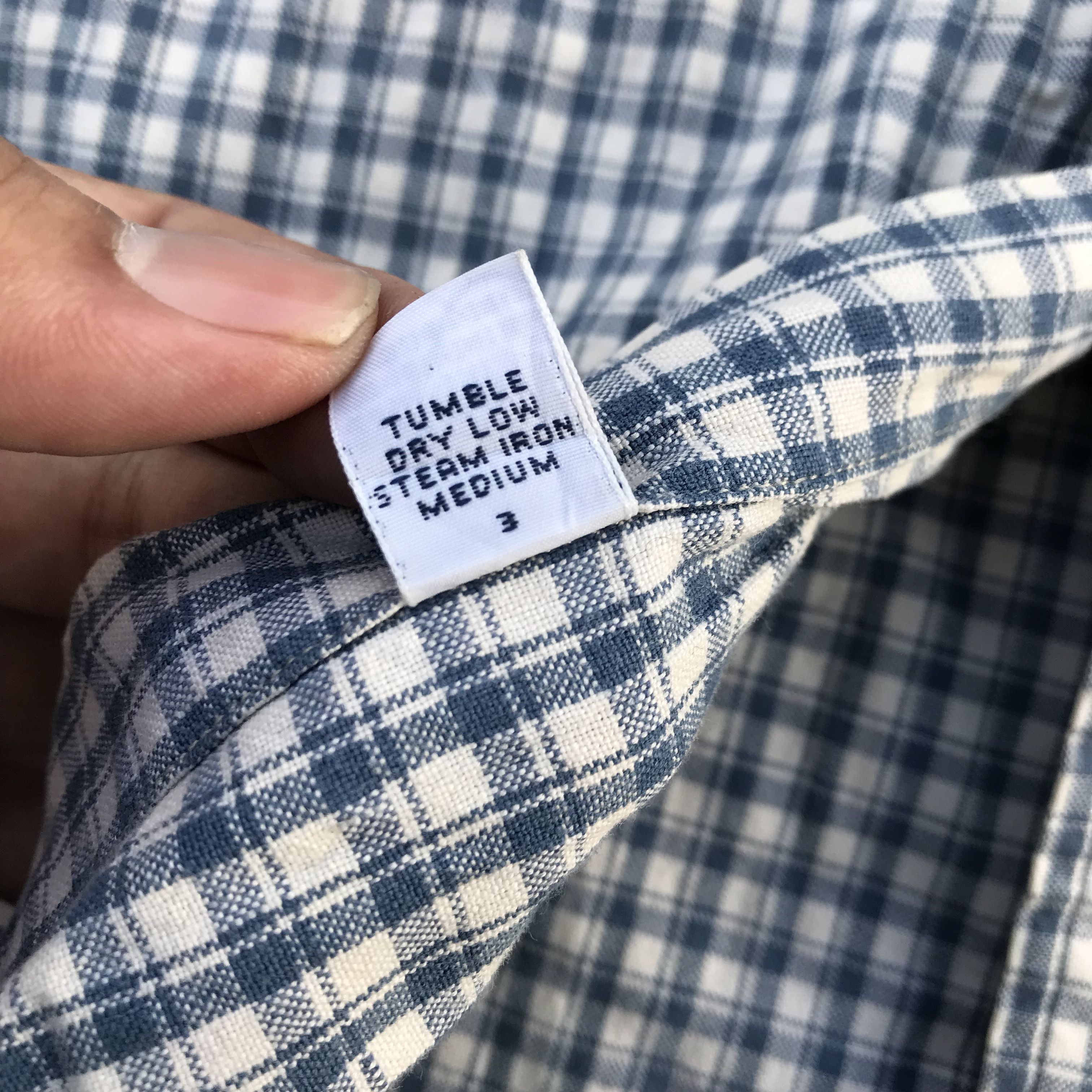 Polo Ralph Lauren × Vintage Vintage archive Polo ralph lauren Wyatt shirt checkered Size US XL / EU 56 / 4 - 5 Thumbnail