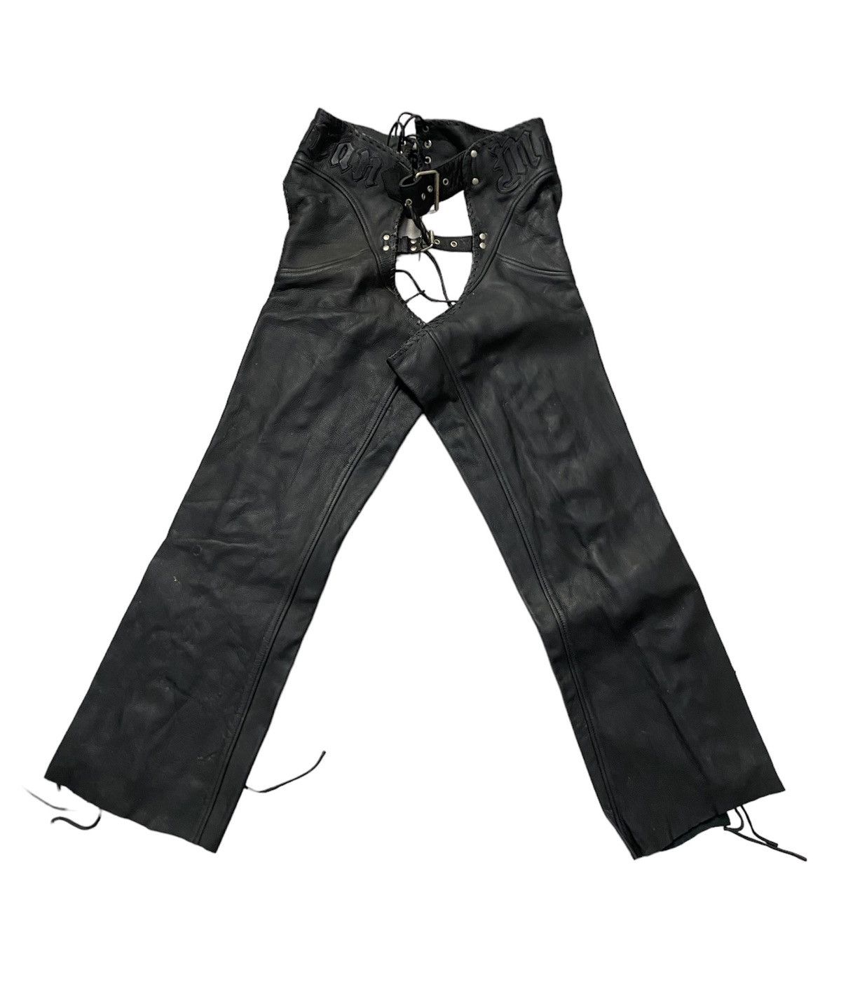 KMRii × Kadoya × Leather LEATHER CHAPS SEDITIONARIES STYLE MORAN JAPAN VINTAGE Size US 32 / EU 48 - 1 Thumbnail