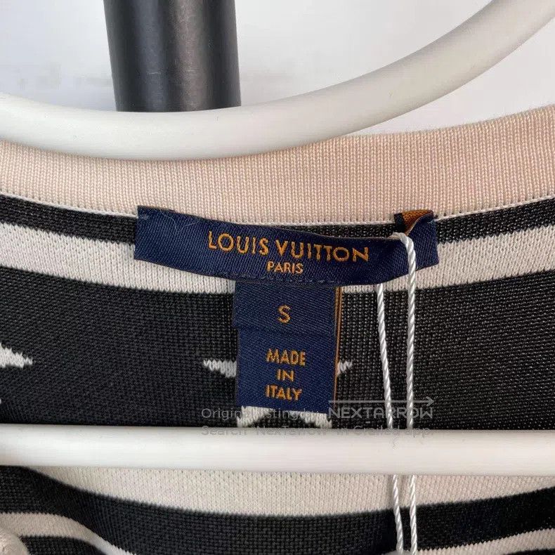 Louis Vuitton Louis Vuitton Star striped knit cardigan sweater Size S / US 4 / IT 40 - 4 Thumbnail