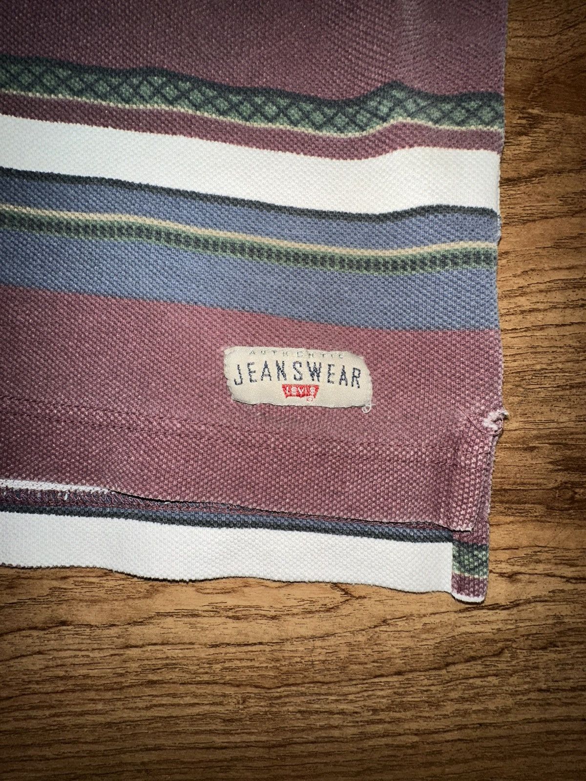 Levi's Vintage Clothing Vintage 90s Levis polo Size US L / EU 52-54 / 3 - 2 Thumbnail