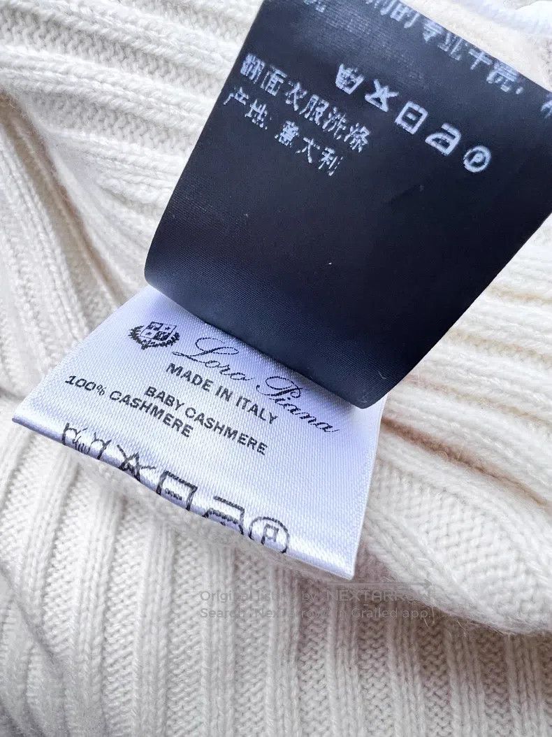 Loro Piana Loro Piana Off-white textured long-sleeve mid-length cardi Size S / US 4 / IT 40 - 6 Thumbnail