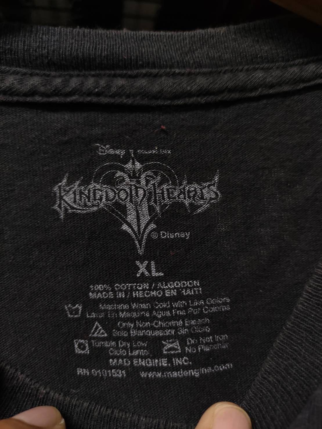 Disney Kingdom Hearts Disney Game Promo T-Shirt Size US XL / EU 56 / 4 - 5 Thumbnail