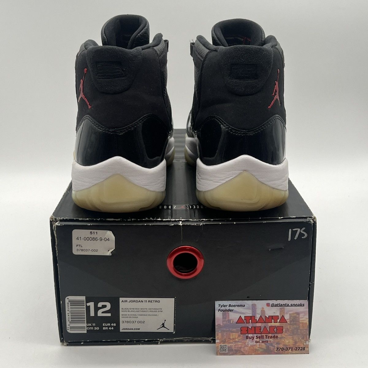Jordan Brand Air Jordan 11 72-10 Size US 12 / EU 45 - 3 Thumbnail