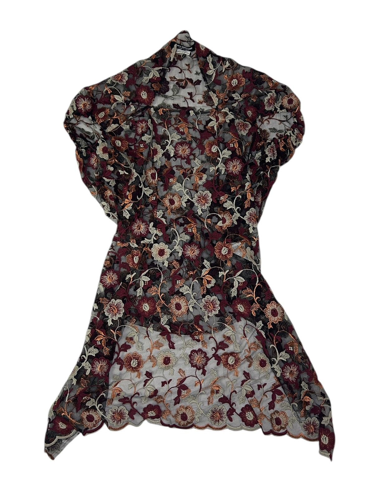 Junya Watanabe S/S 12 Floral Lace Dress Size XS / US 0-2 / IT 36-38 - 2 Thumbnail