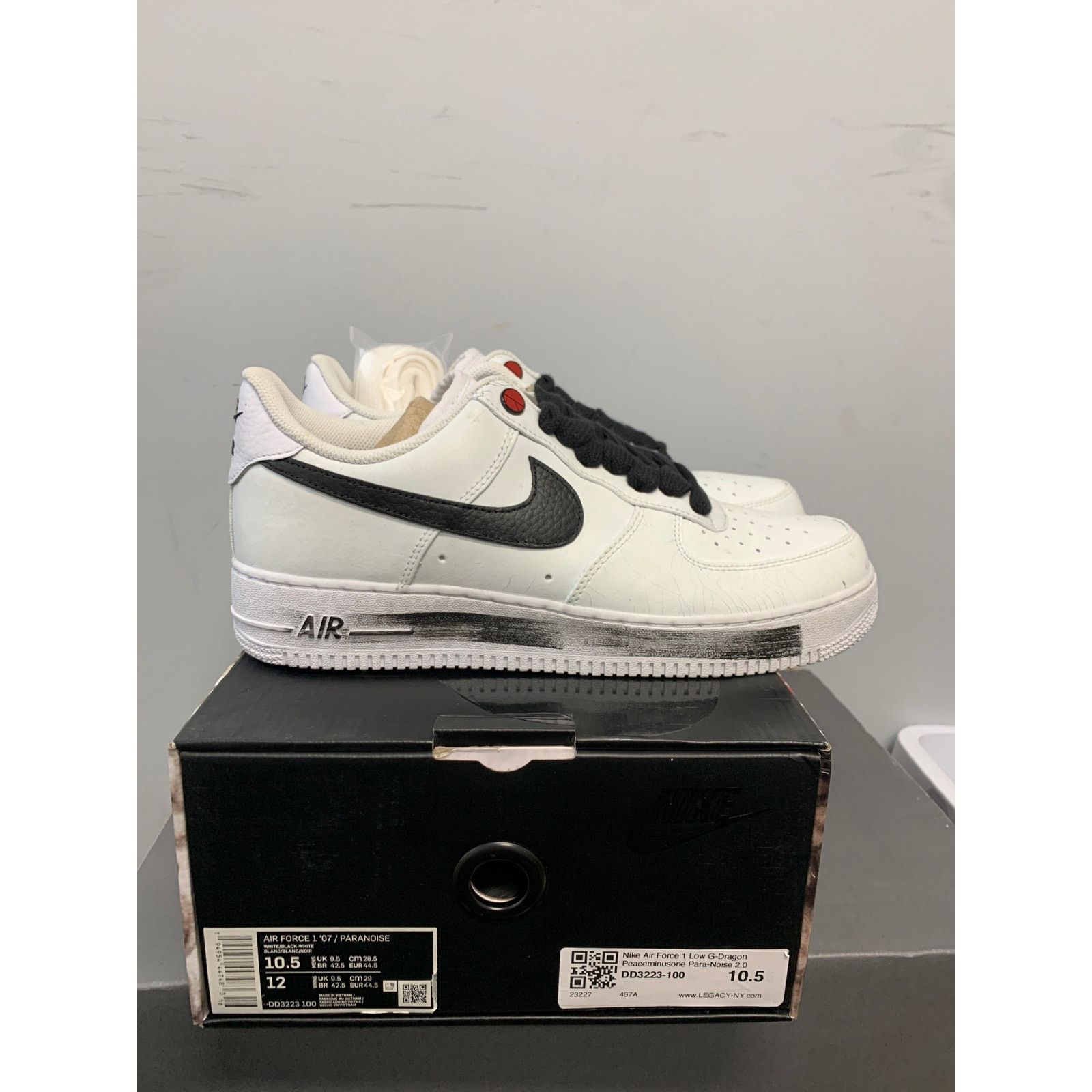 Nike Nike Air Force 1 Low G-Dragon Para-Noise 2.0 Size 10.5 NEW Size US 10.5 / EU 43-44 - 3 Thumbnail