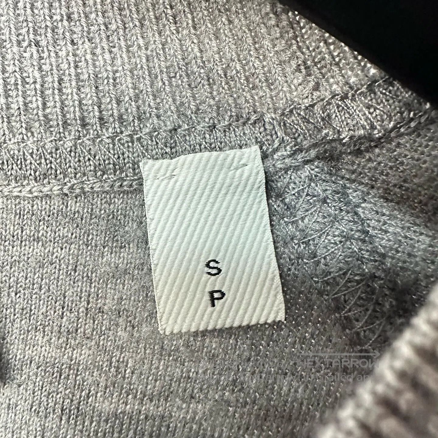 Burberry Burberry Gray Wool Logo Knit Sweater S. Size US S / EU 44-46 / 1 - 4 Thumbnail