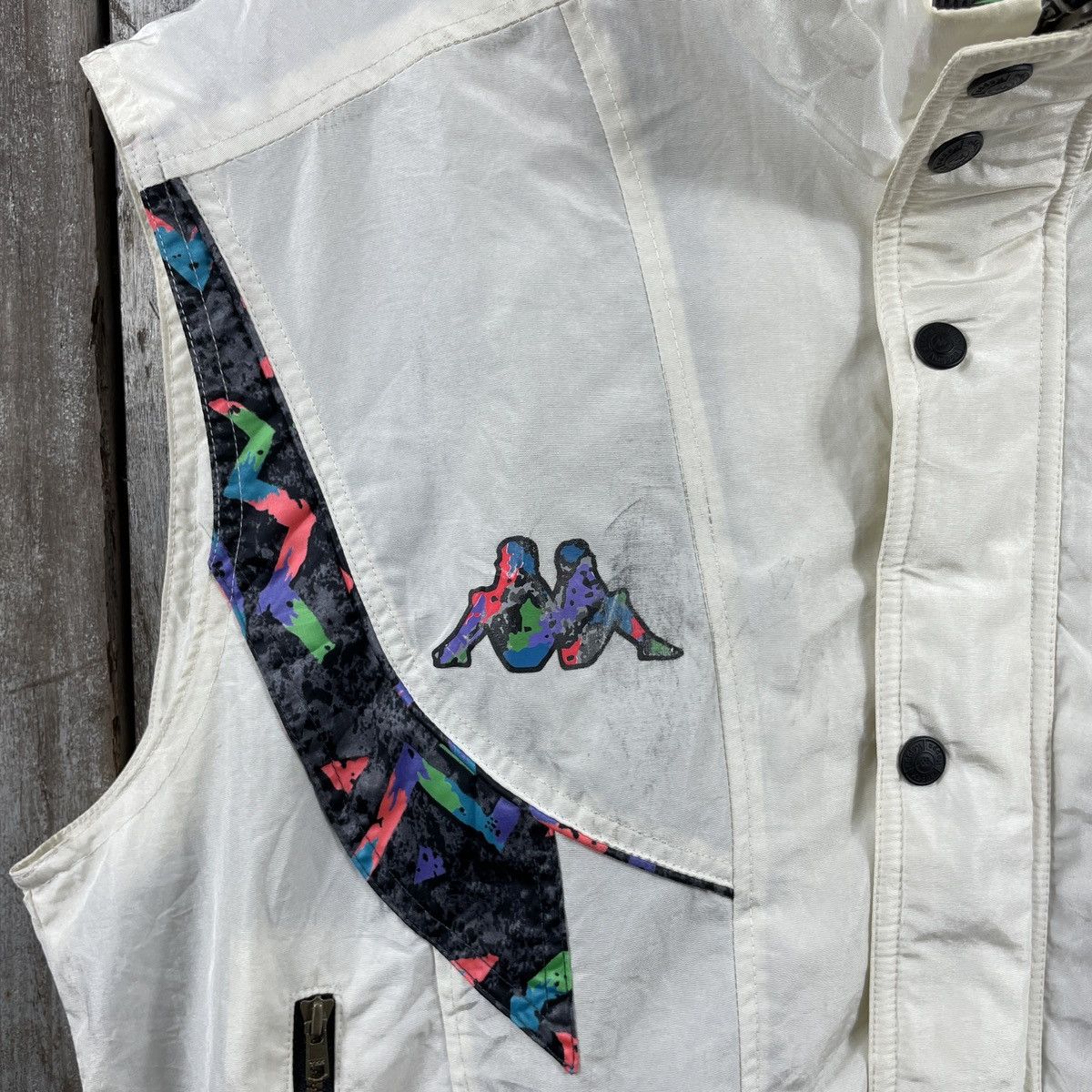 Japanese Brand × Kappa × Vintage Vintage Kappa Sport USA Nylon Vest Size US L / EU 52-54 / 3 - 4 Thumbnail