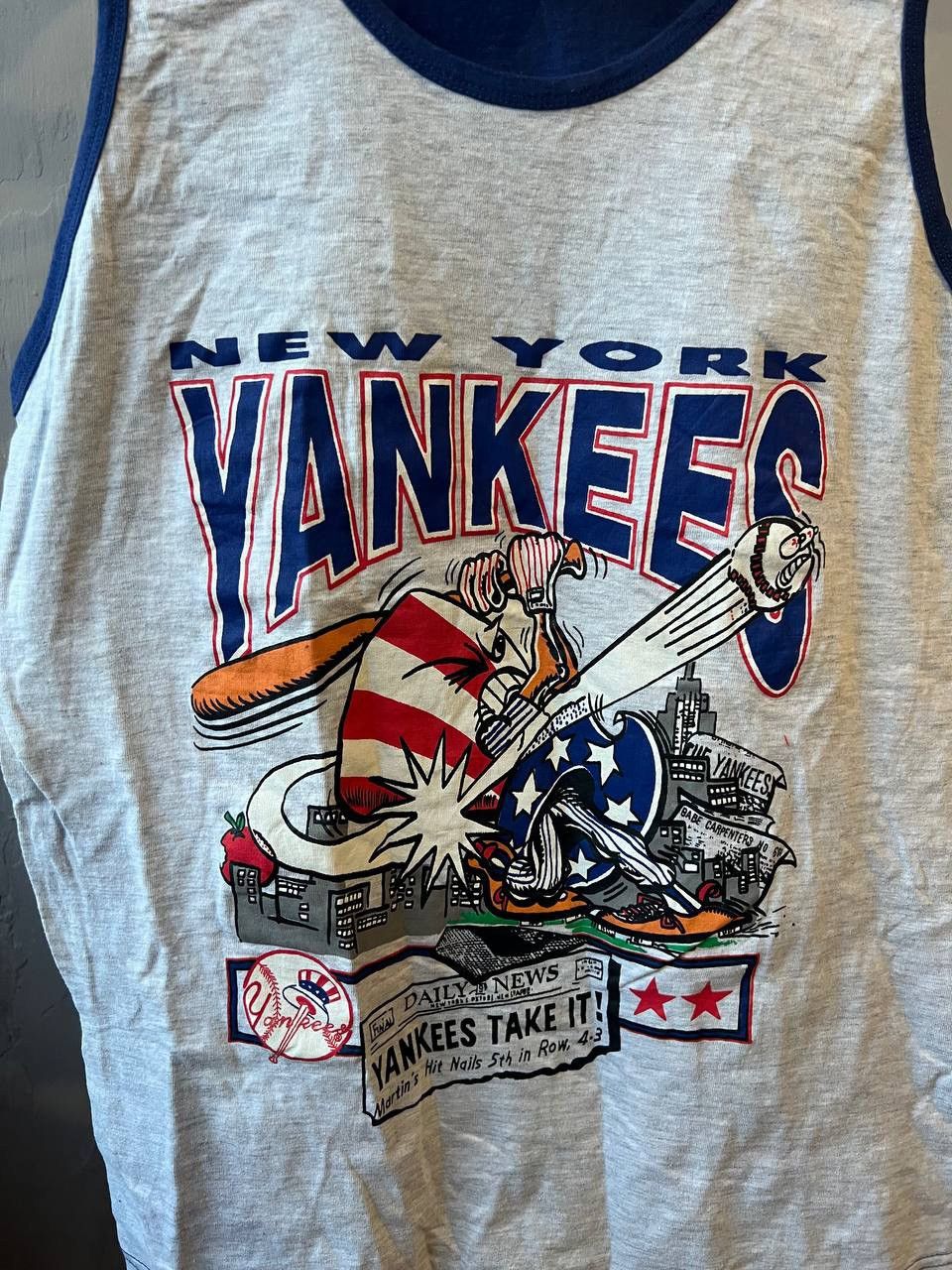 Vintage NEW YORK YANKEES 90’S TANK TOP USA SPORTSWEAR VINTAGE SZ XXL Size US XXL / EU 58 / 5 - 5 Thumbnail
