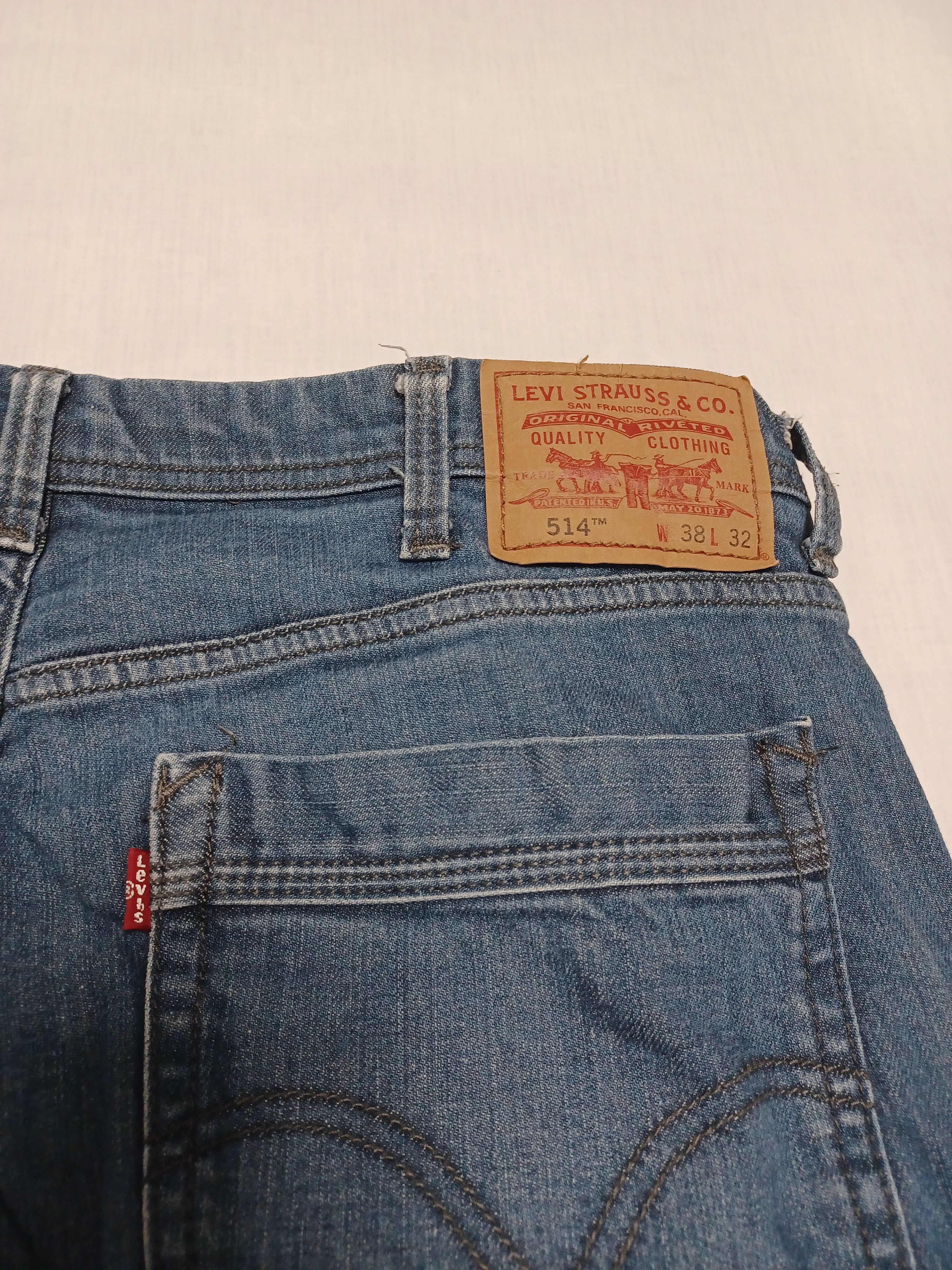 Levi's Vintage Clothing Levis 514 vintage carpenter cargo jeans w38 l32 Size US 38 / EU 54 - 3 Thumbnail