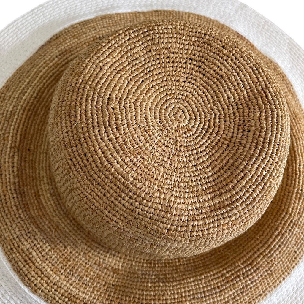 Other florabella Lucia Brim Sunhat in Natural & White Size ONE SIZE - 6 Thumbnail