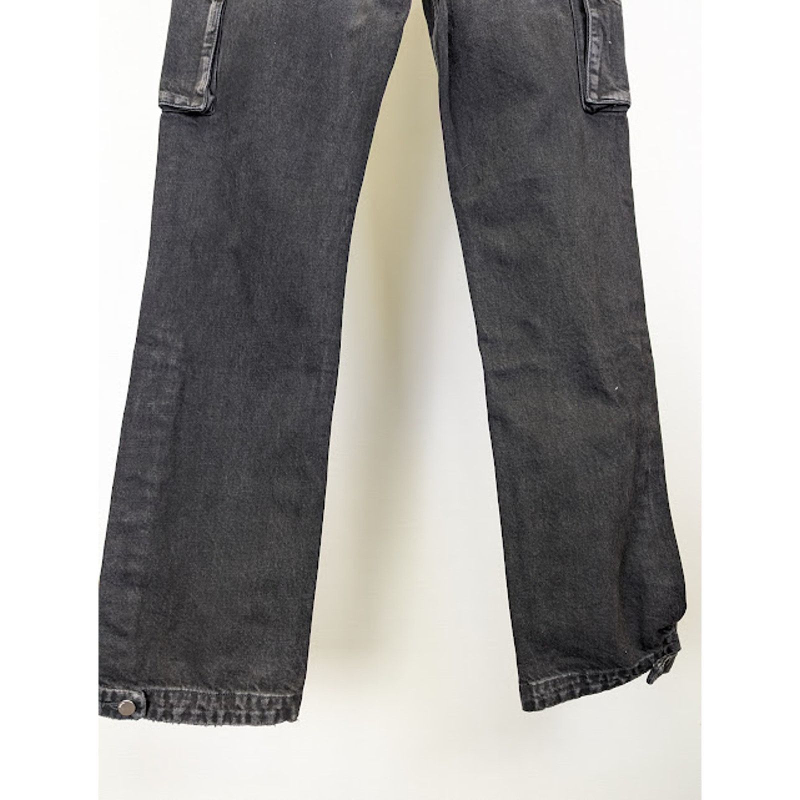 Amiri o1rshd1 Stack Workman Jeans in Aged Black Size US 32 / EU 48 - 15 Thumbnail