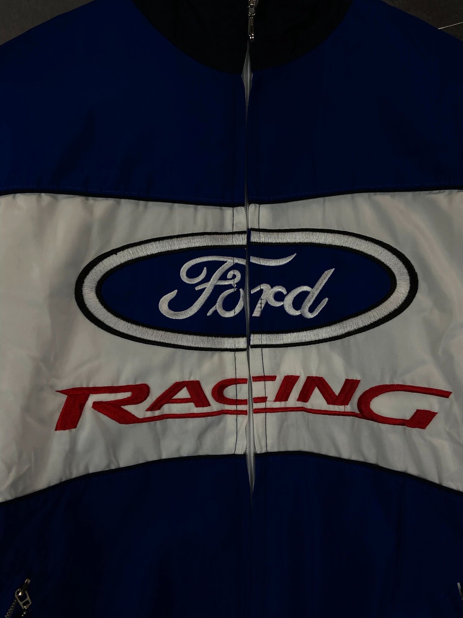 Vintage Vintage Ford Black Jacket Size XL Size US XL / EU 56 / 4 - 3 Thumbnail