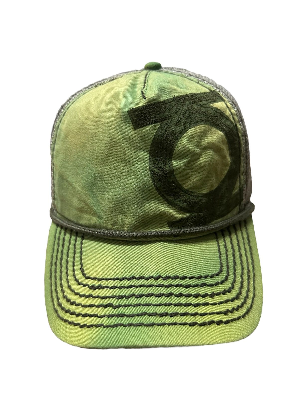 DC Comics Faded Design DC Comics with “green lantent logo” Hat Size ONE SIZE - 1 Thumbnail