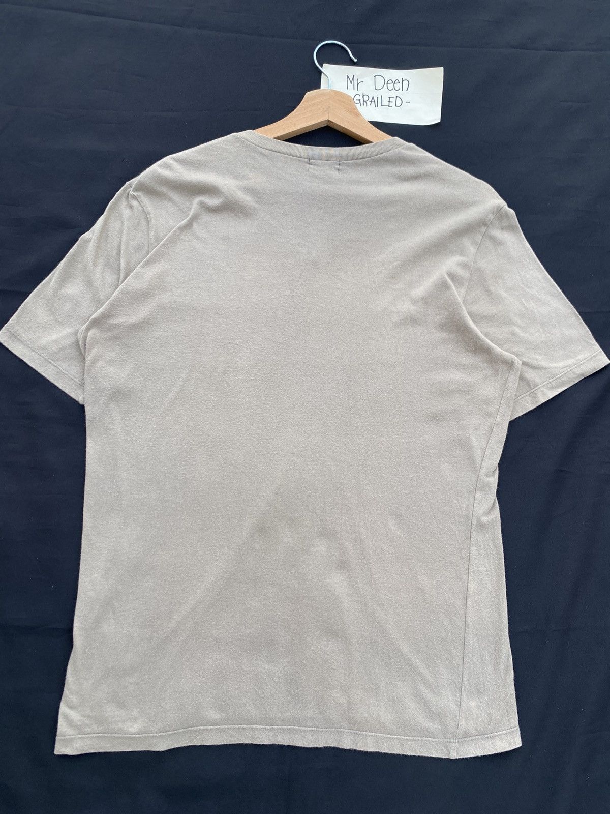 Helmut Lang Rare Vintage Helmut Lang Produced 1998 Brown Plain Tshirt Size US M / EU 48-50 / 2 - 22 Thumbnail