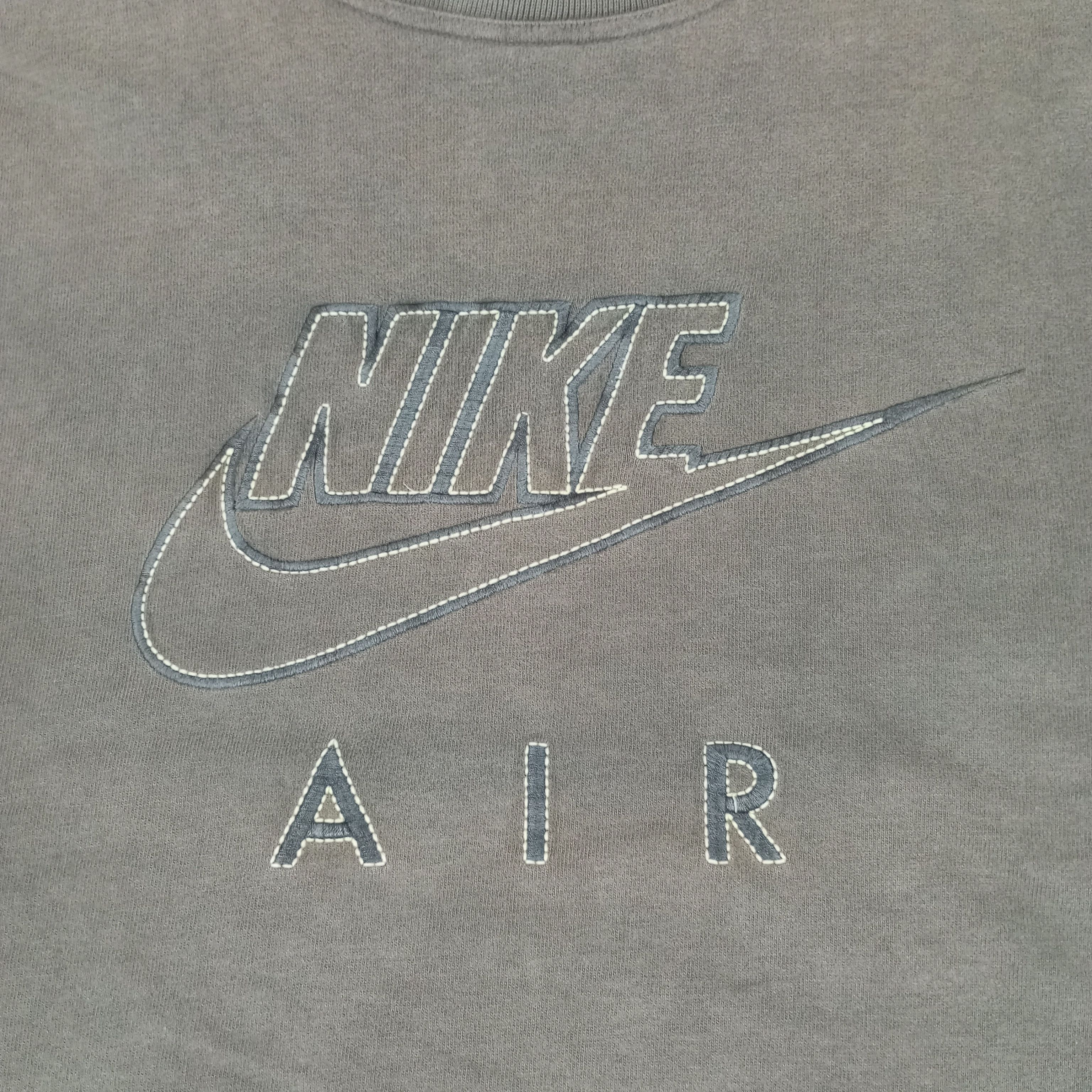 Nike × Vintage Nike Air Streetwear Style Sweatshirt Size US L / EU 52-54 / 3 - 2 Thumbnail