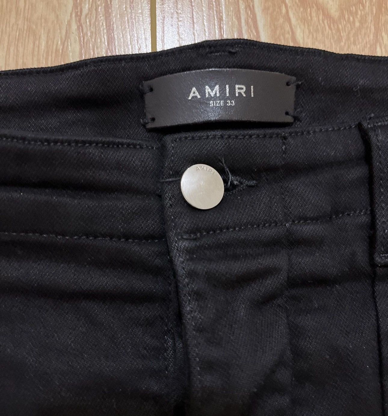 Amiri Last Size Amiri Tactical Black Cargo Denim Pants Size US 33 - 5 Thumbnail