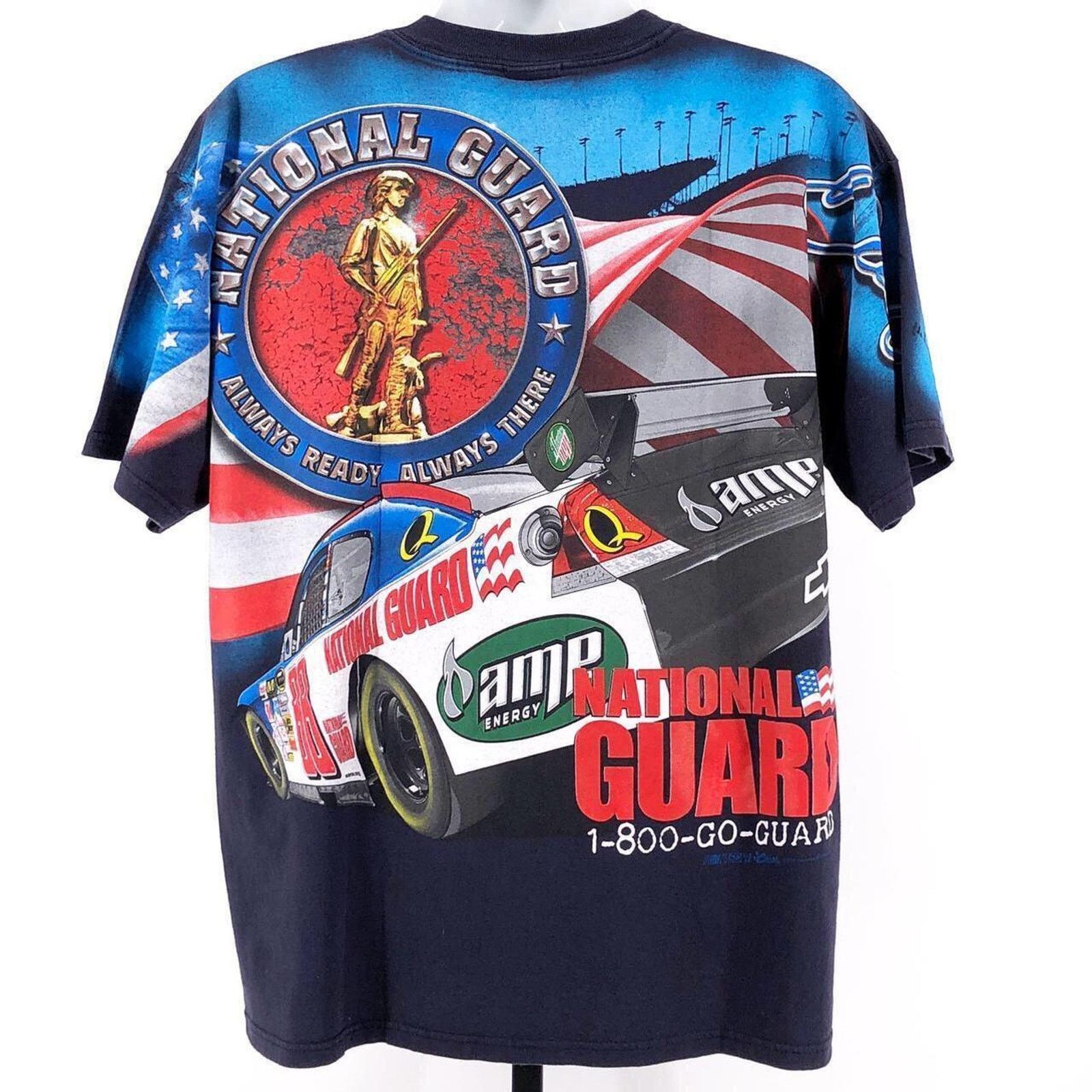 Chase Authentics × Vintage Dale Earnhardt Jr 88 AOP all over print tshirt Y2K vintage Size US XL / EU 56 / 4 - 2 Thumbnail