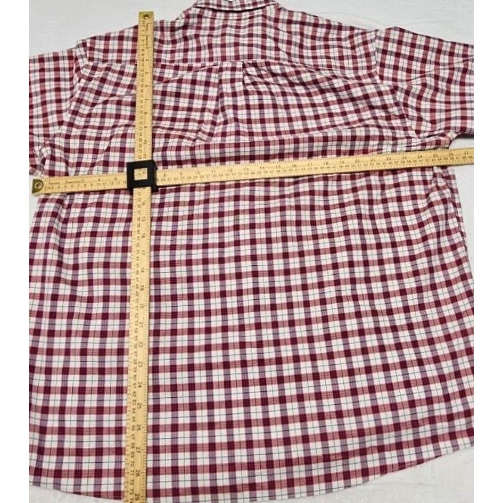 Jos. A. Bank Jos A Bank Traveler’s Collection Plaid Button Down Shirt Men’s XL 100% Cotton Red Plaid Button-Up Adult Men Size US XL / EU 56 / 4 - 8 Thumbnail