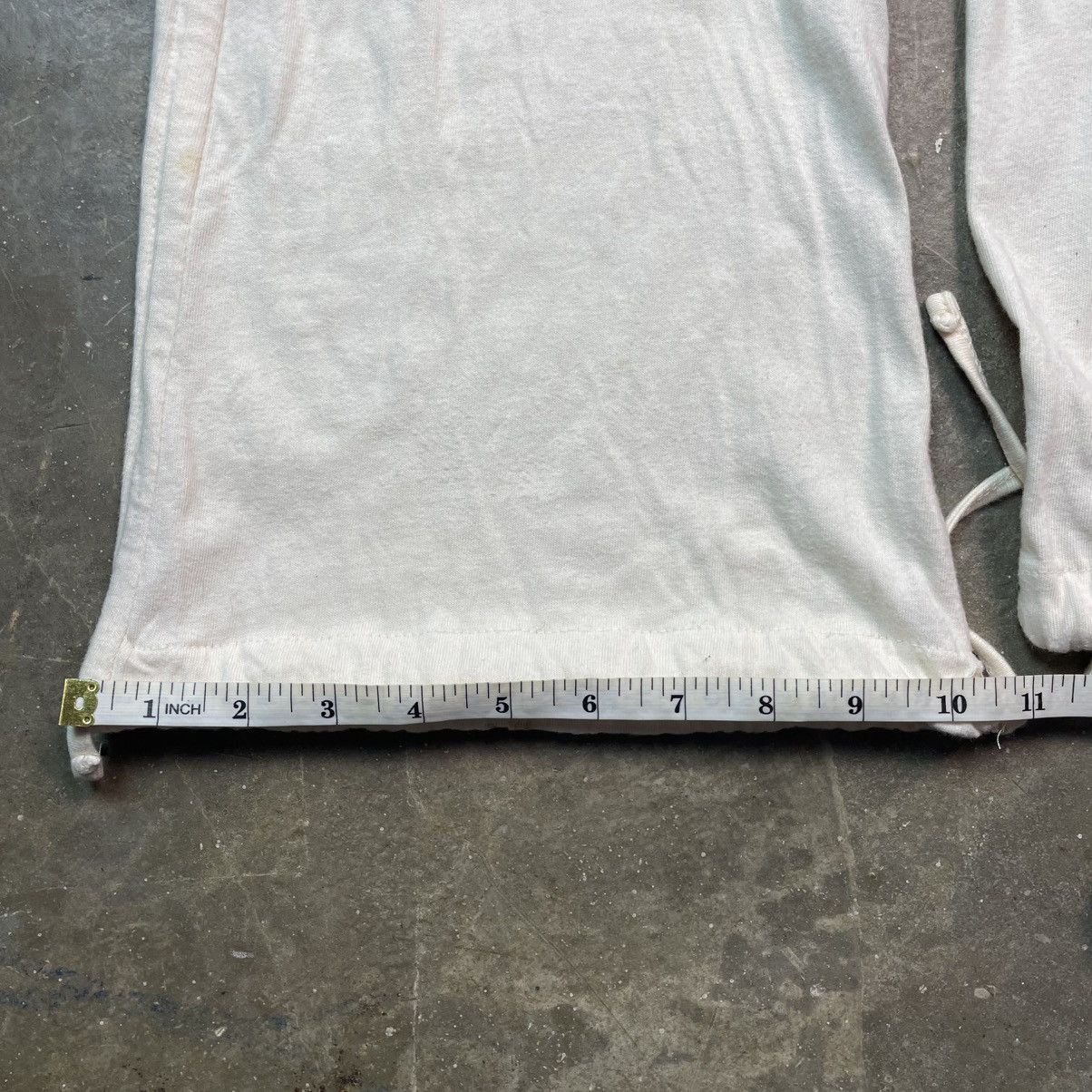GOA G.O.A Flare Distressed Archive Military SweatPants Size 26" / US 2 / IT 38 - 16 Thumbnail