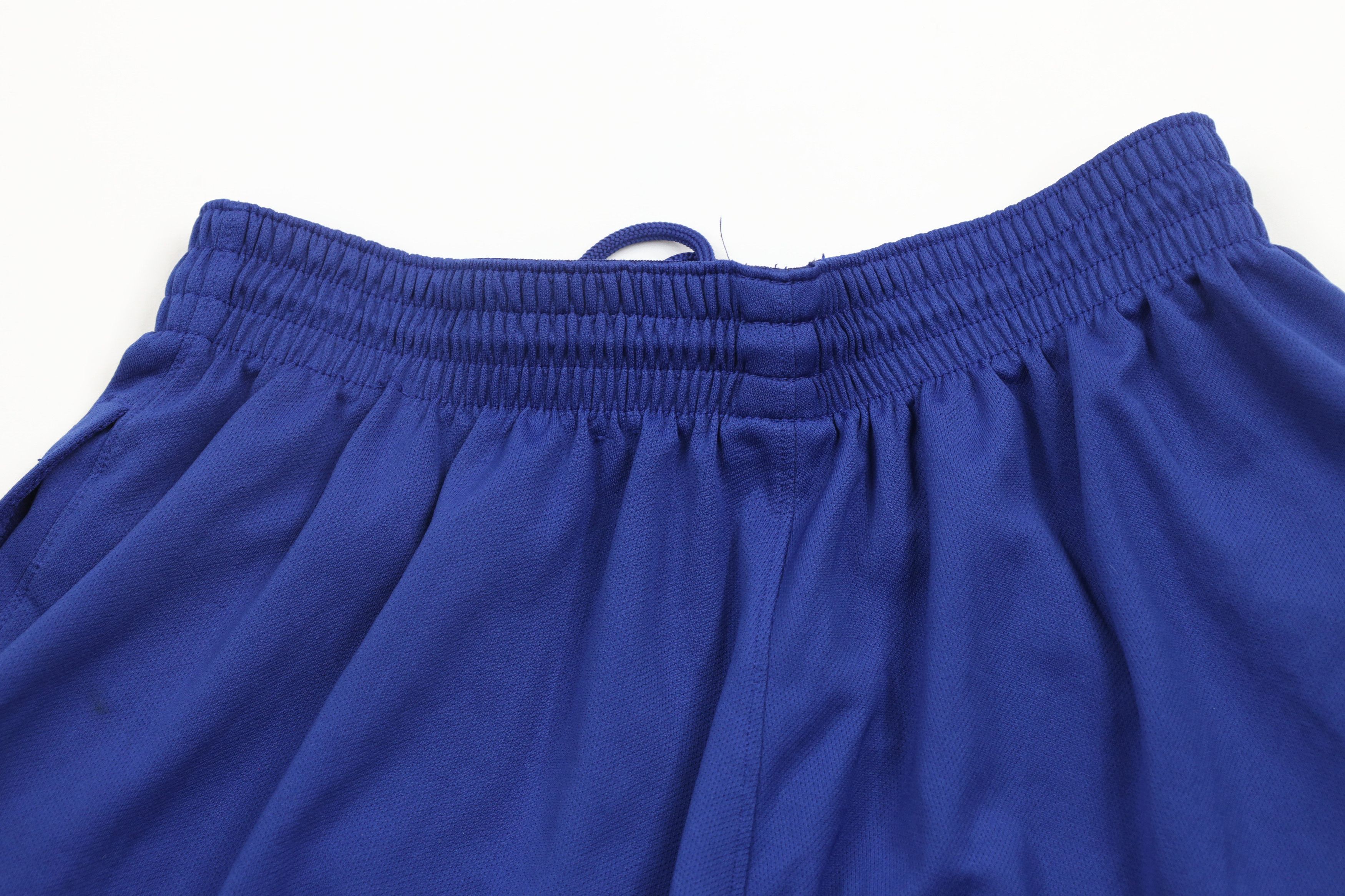 Nike × Vintage Nike Air Jordan Jumpman Gym Basketball Shorts Blue Polyester Size US 36 / EU 52 - 11 Thumbnail
