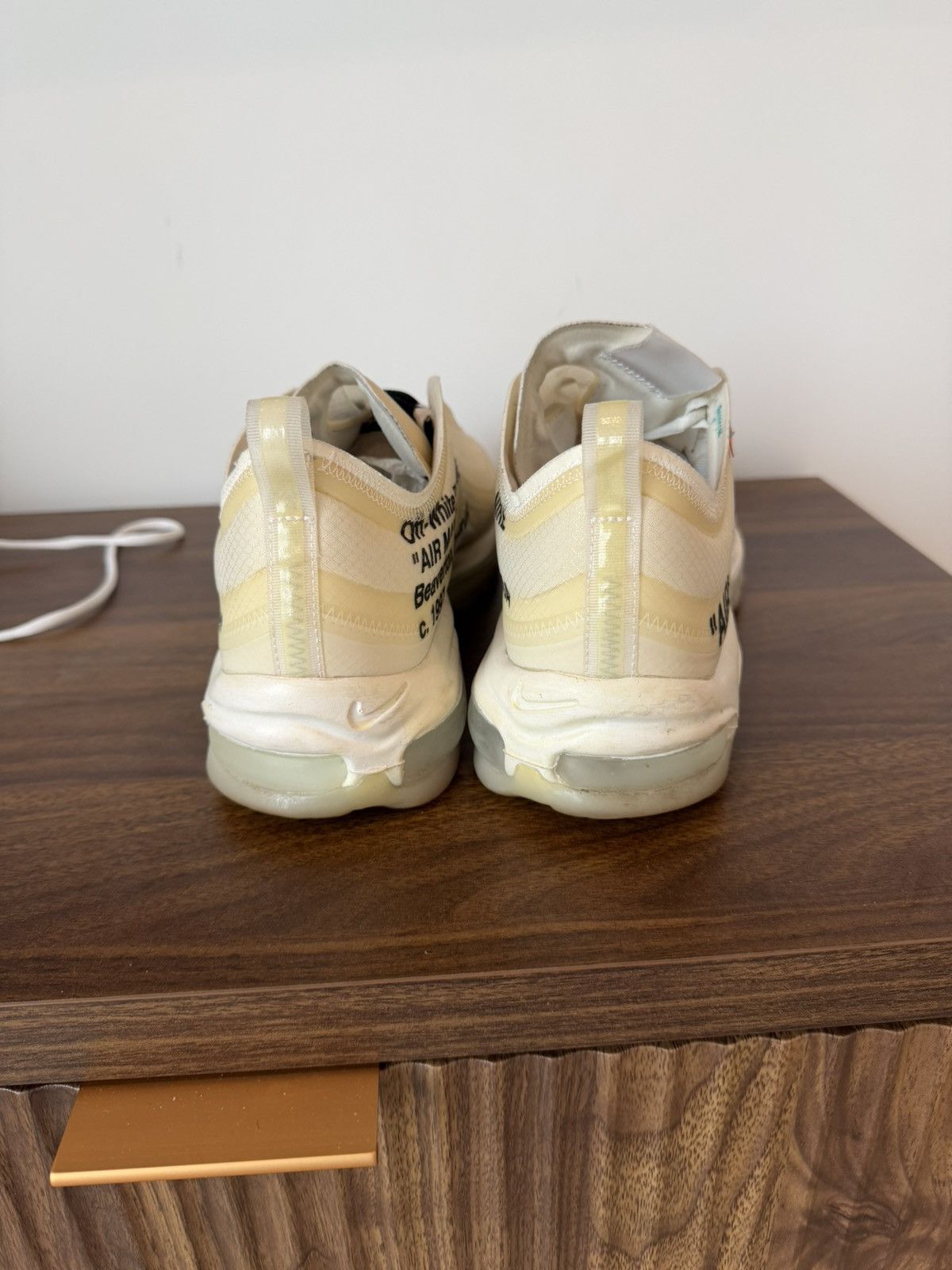 Nike × Off-White Off White “The 10” Air Max 97s Size US 11.5 / EU 44-45 - 6 Thumbnail